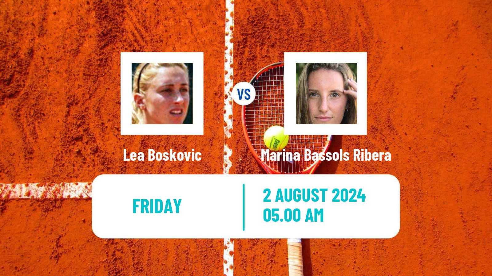 Tennis ITF W100 Gran Canaria Women Lea Boskovic - Marina Bassols Ribera