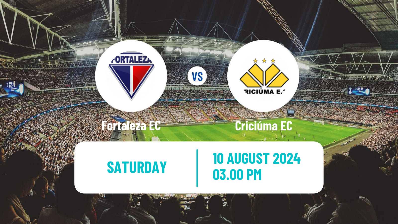 Soccer Brazilian Serie A Fortaleza - Criciúma