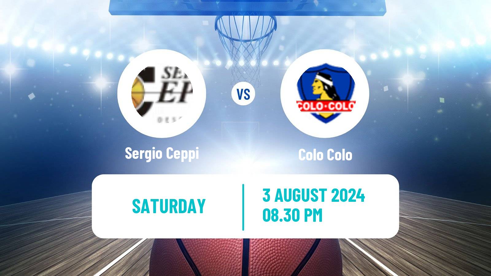 Basketball Chilean LNB 2 Sergio Ceppi - Colo Colo