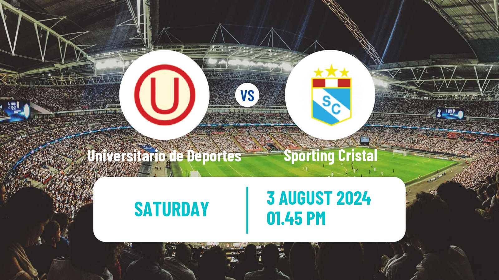 Football Peruvian Liga Women Universitario de Deportes - Sporting Cristal