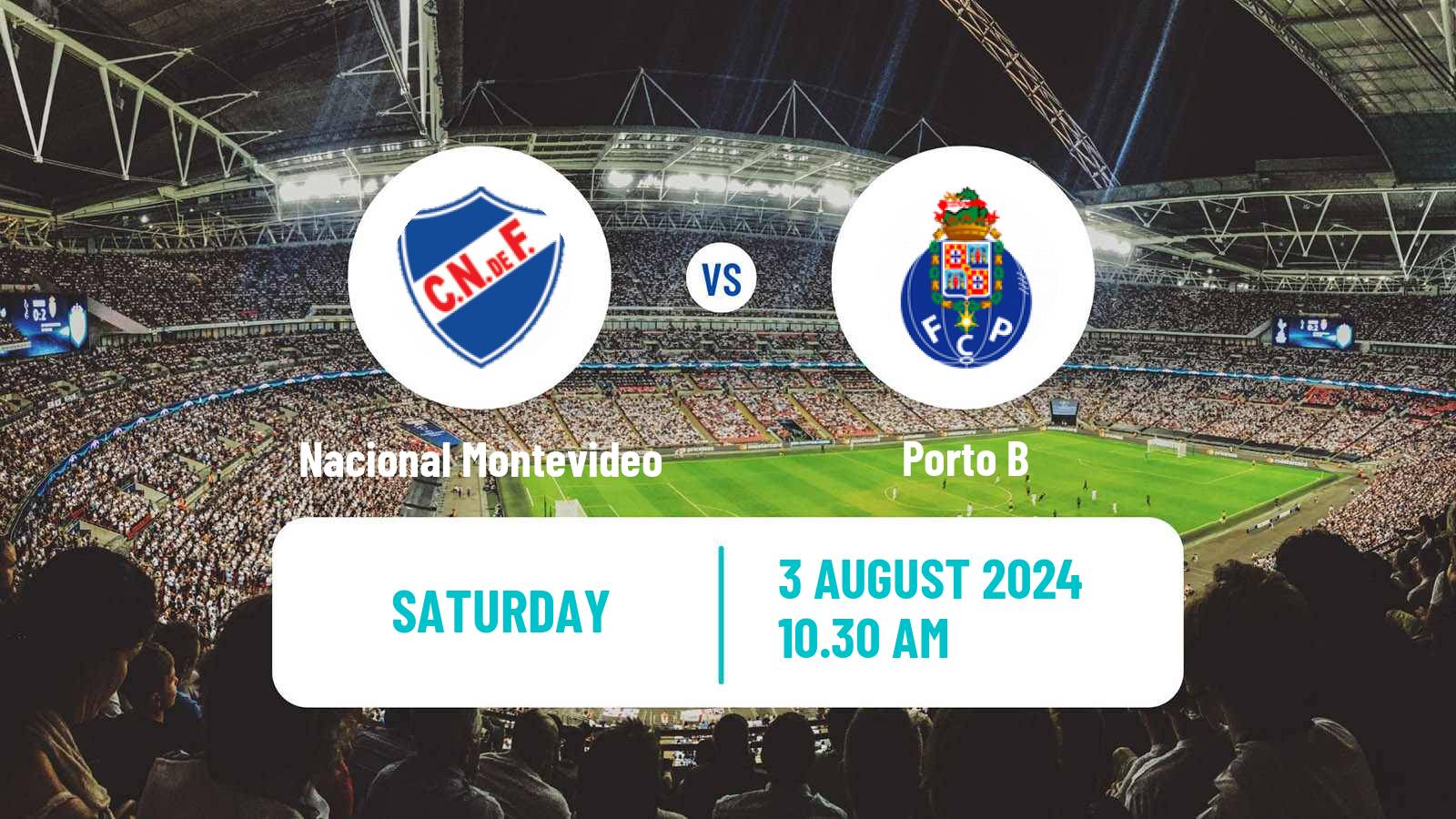 Soccer Club Friendly Nacional Montevideo - Porto B