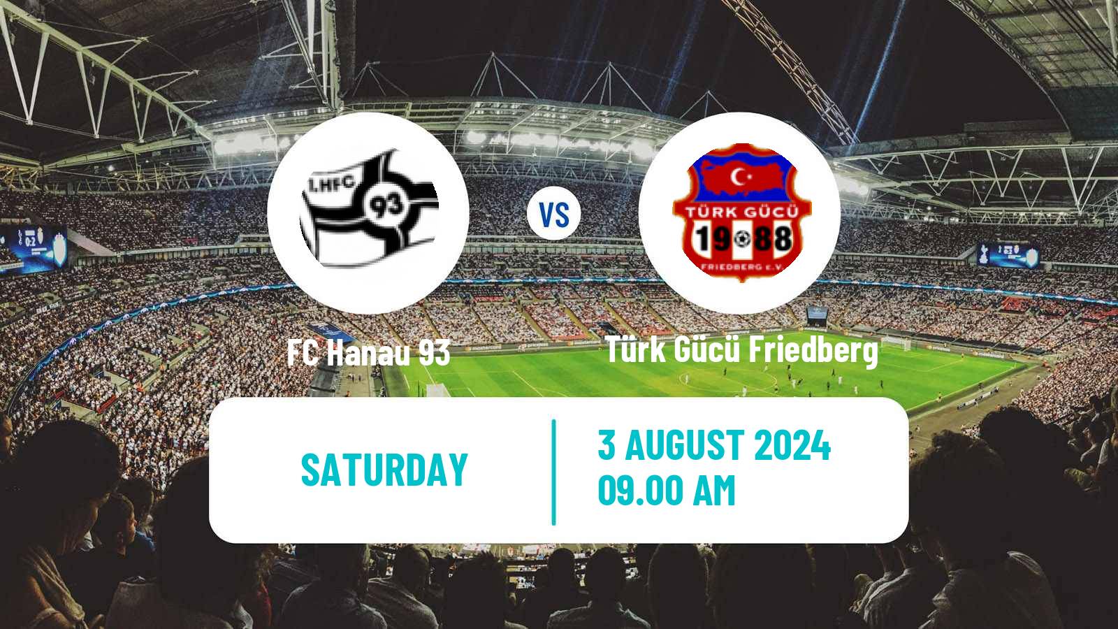 Soccer German Oberliga Hessen Hanau - Türk Gücü Friedberg