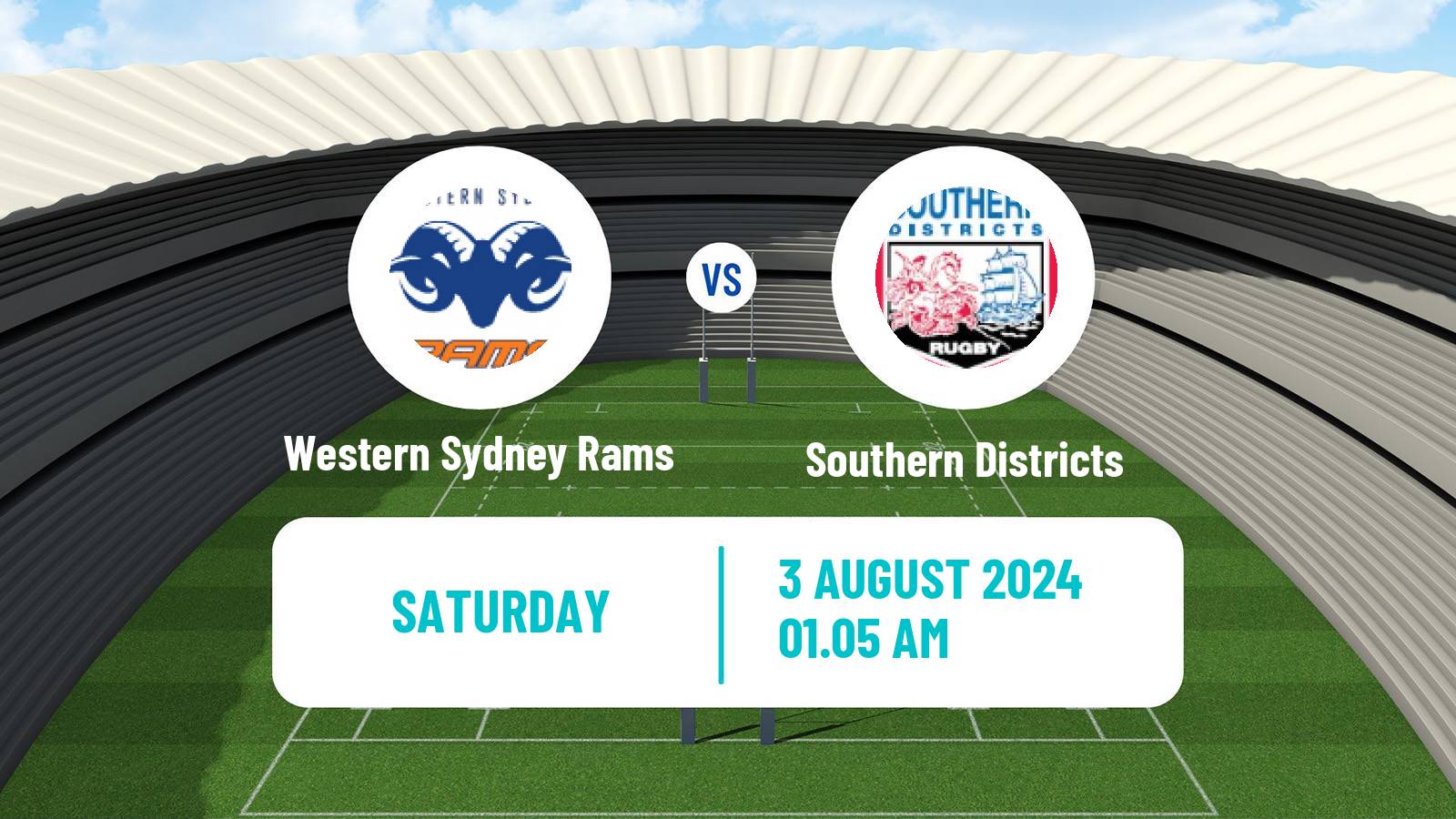Rugby union Australian Shute Shield Western Sydney Two Blues - Southern Districts