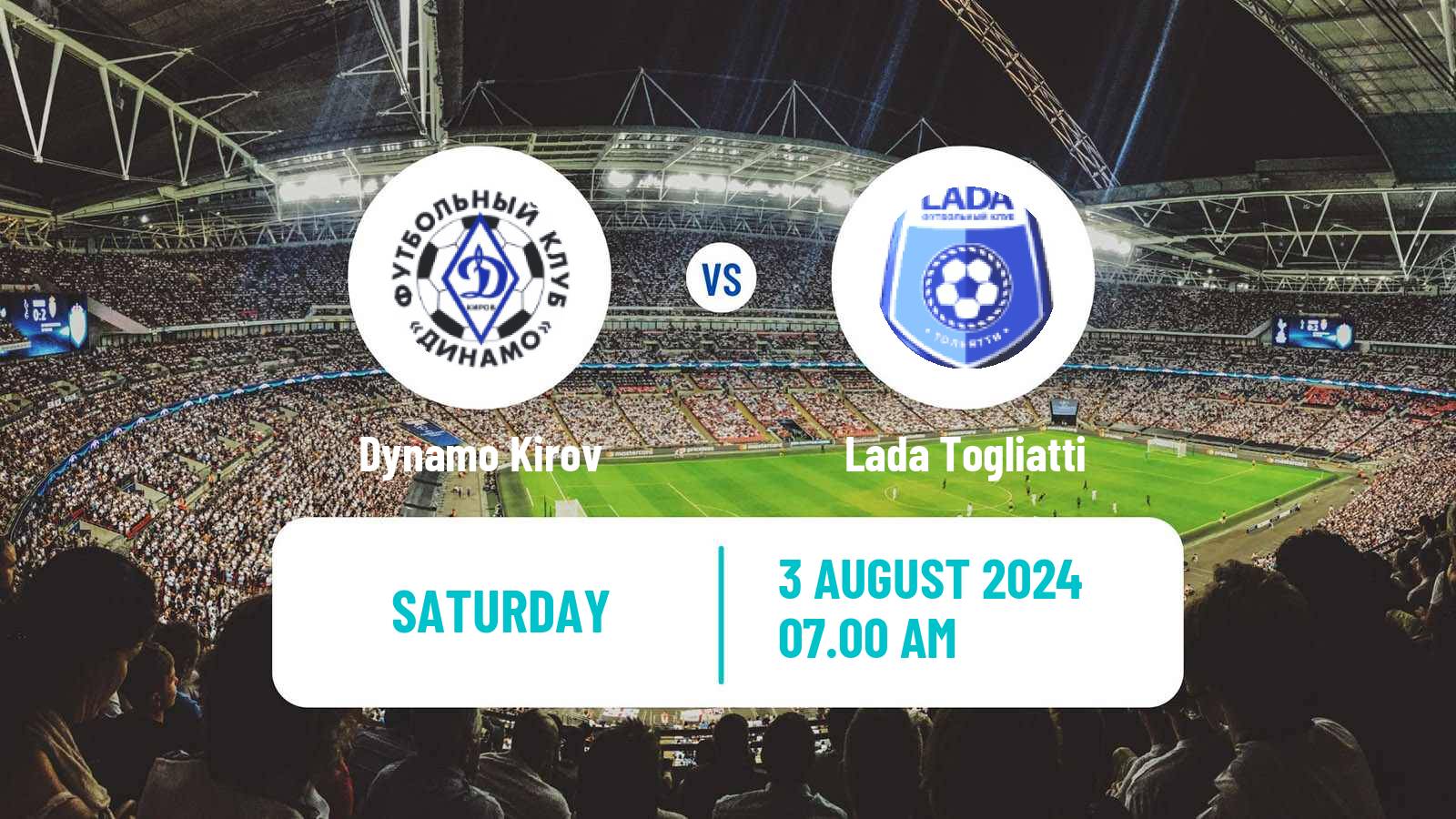 Soccer  FNL 2 Division B Group 4 Dynamo Kirov - Lada Togliatti