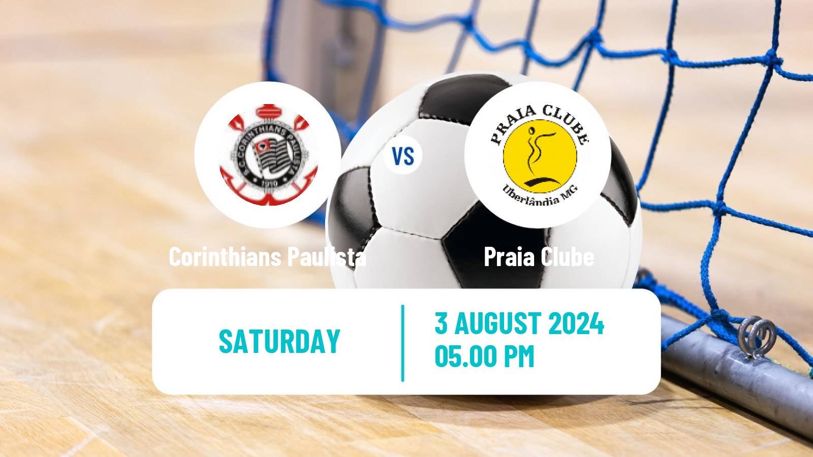 Futsal Brazilian Liga Futsal Corinthians Paulista - Praia Clube