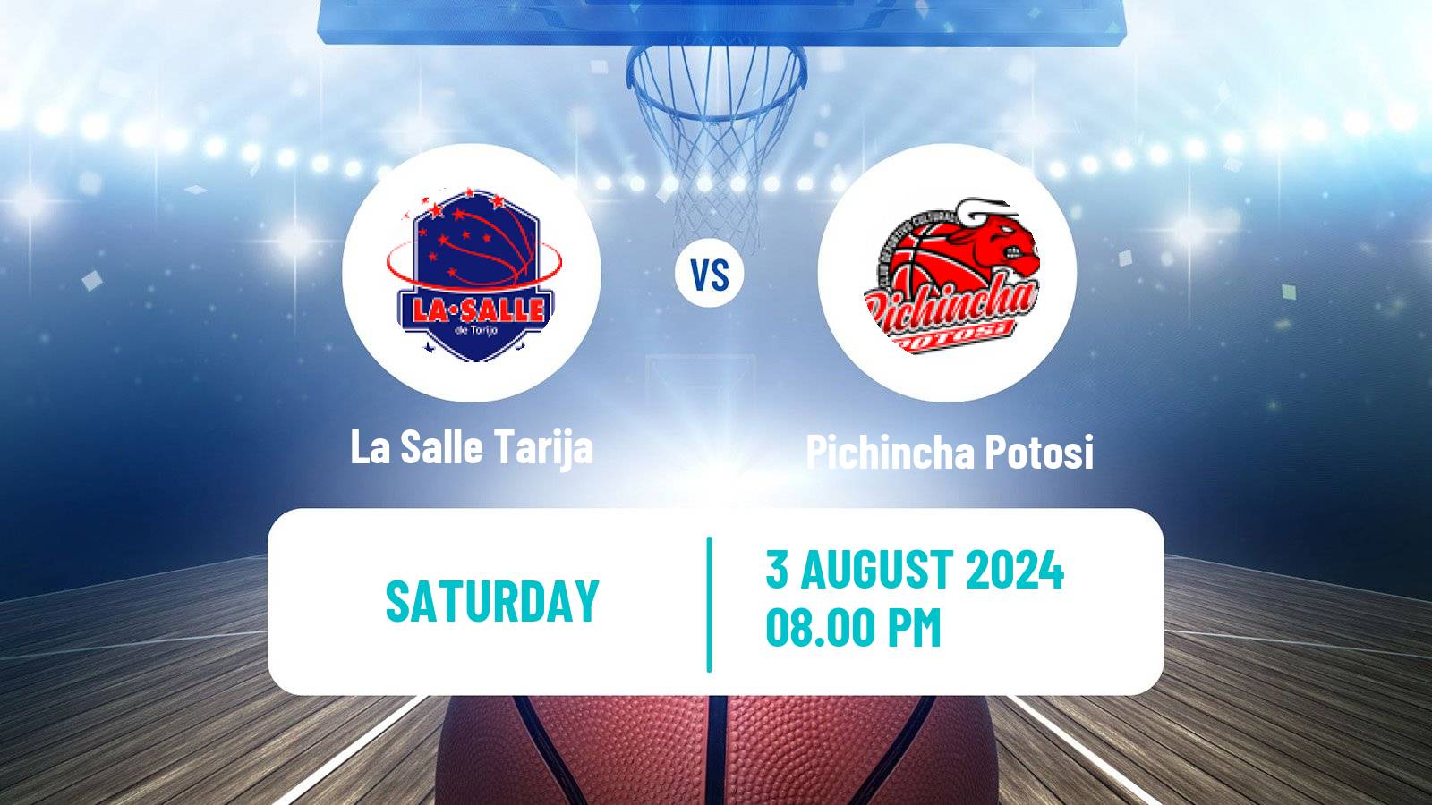 Basketball Bolivian Libobasquet La Salle Tarija - Pichincha Potosi