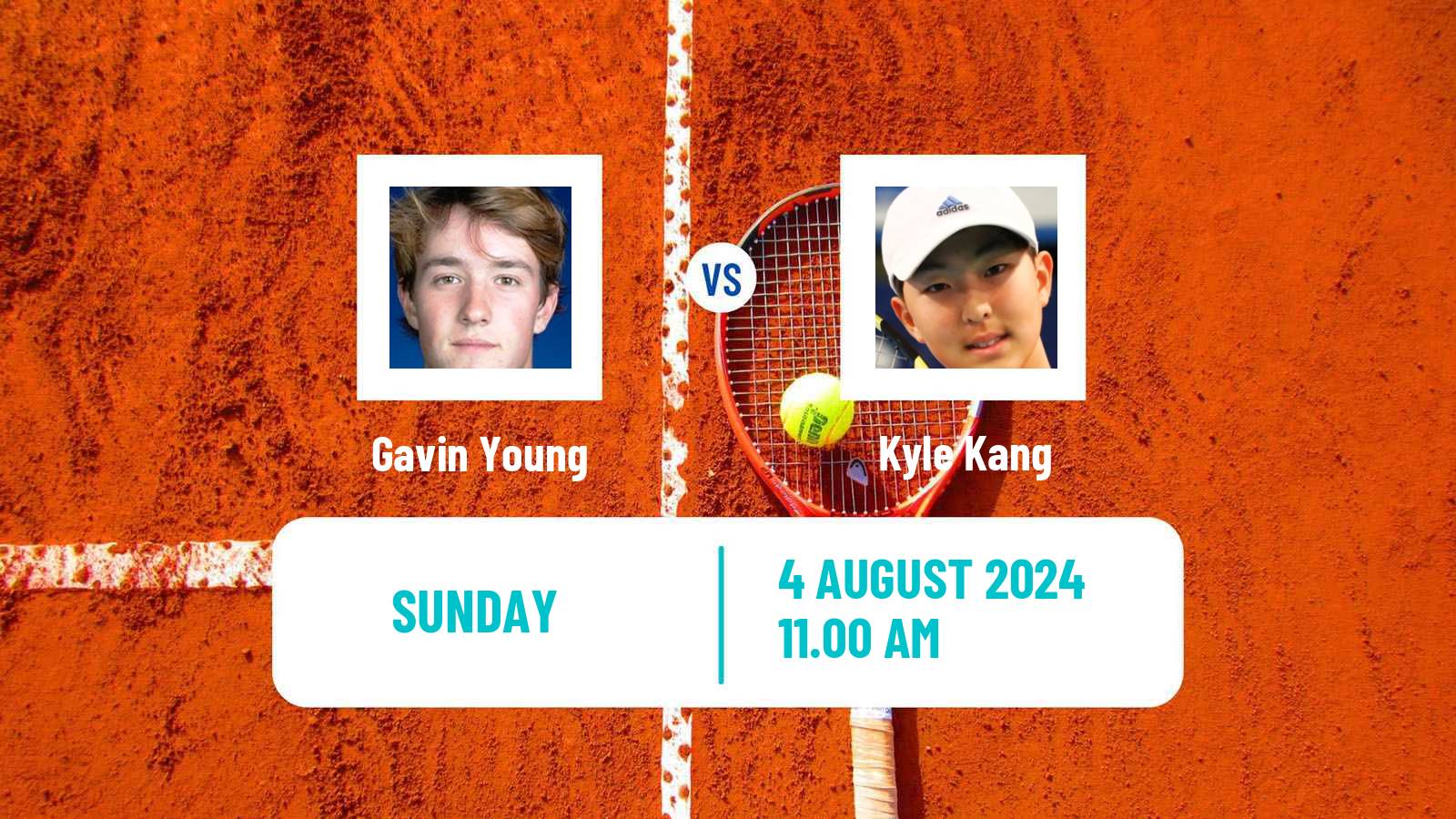 Tennis ITF M25 Edwardsville Il Men Gavin Young - Kyle Kang