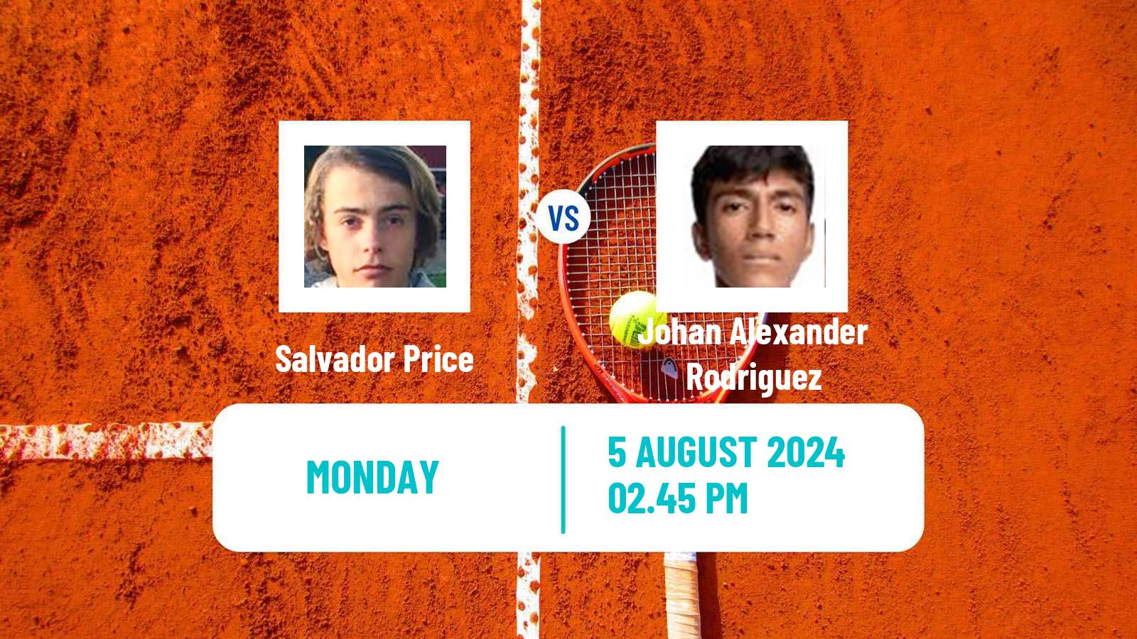 Tennis Bogota Challenger Men Salvador Price - Johan Alexander Rodriguez