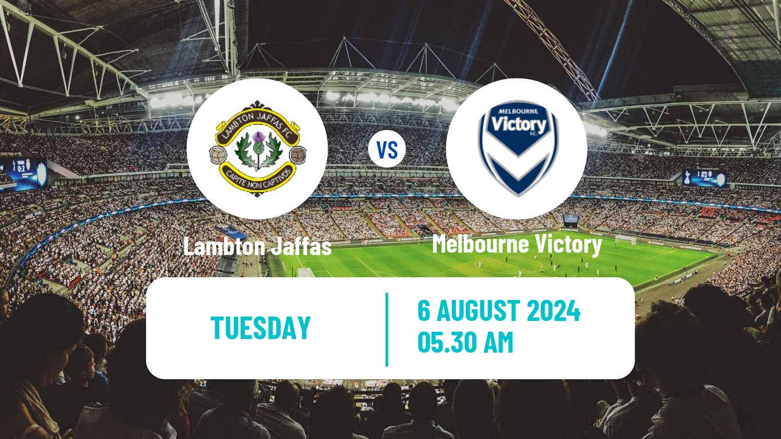 Football Australian Cup Lambton Jaffas - Melbourne Victory