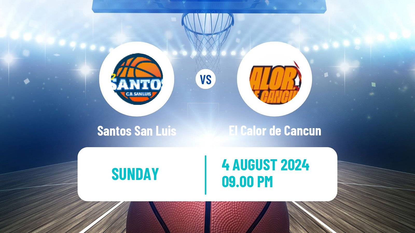 Basketball Mexican LNBP Santos del Potosí - El Calor de Cancun