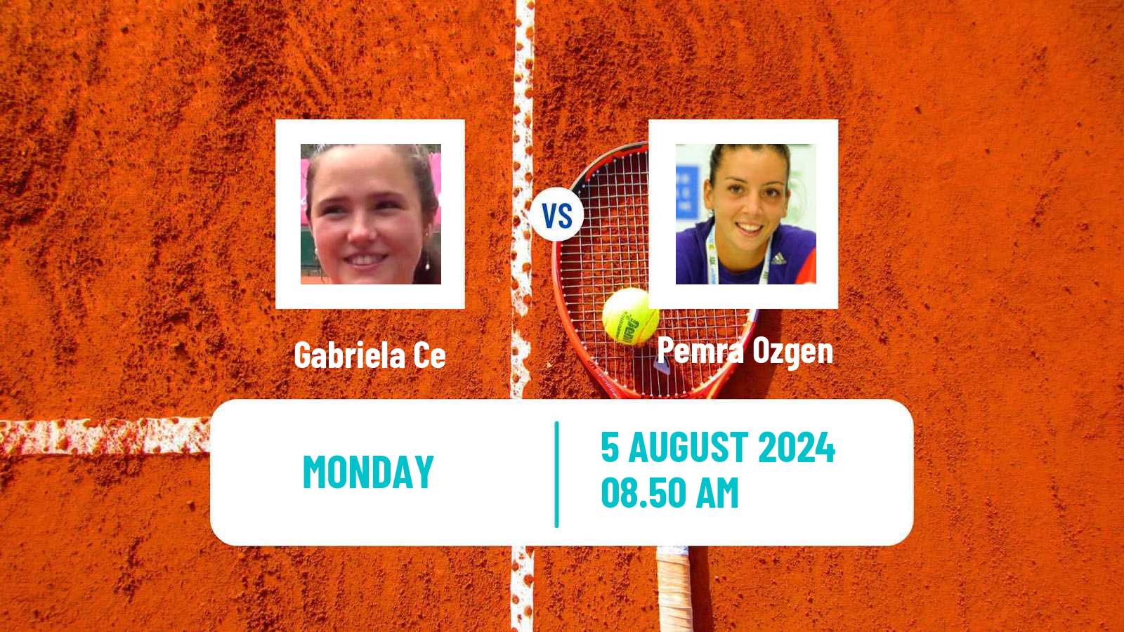Tennis ITF W50 Zagreb Women Gabriela Ce - Pemra Ozgen