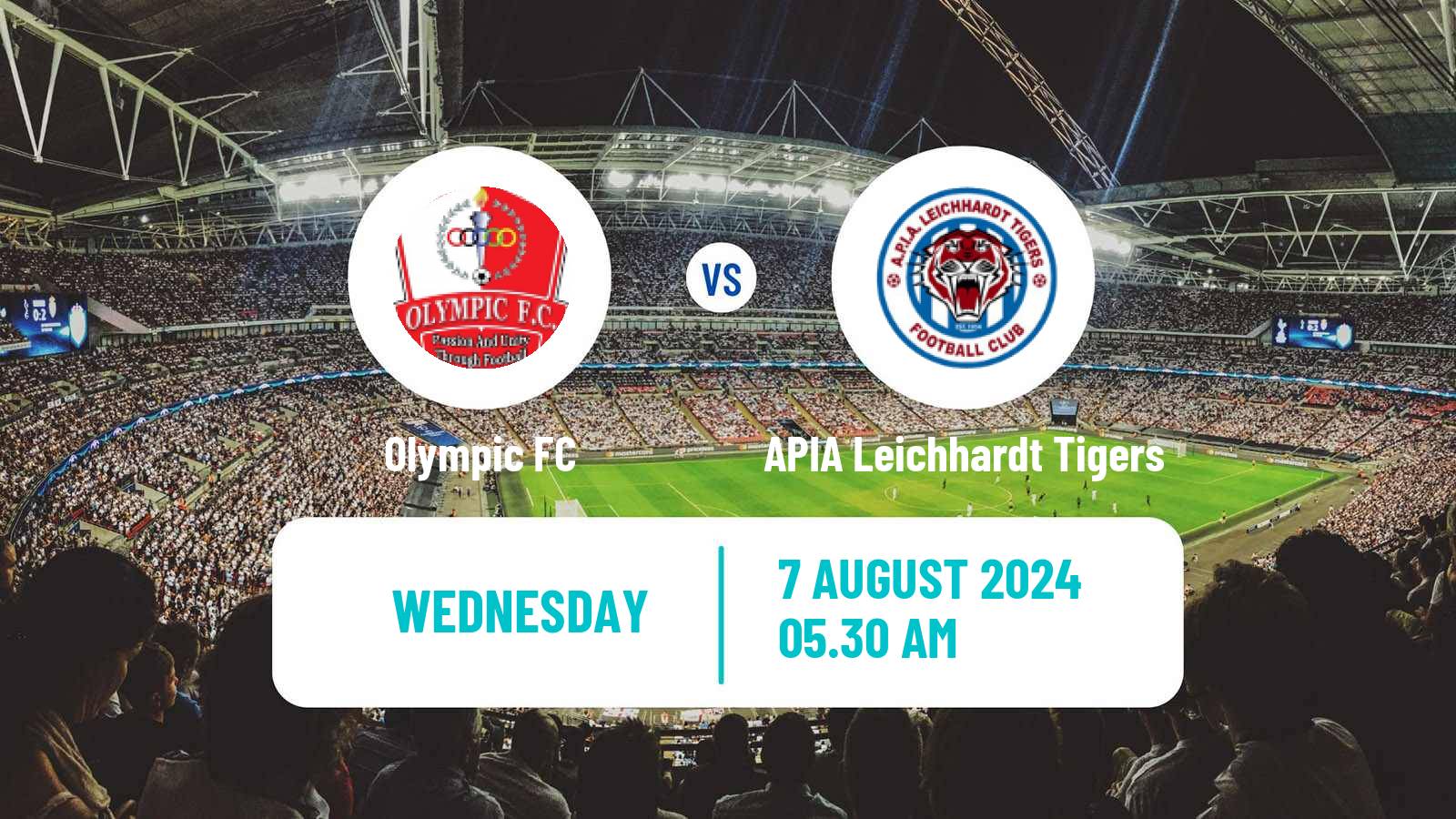 Soccer Australian Cup Olympic FC - APIA Leichhardt Tigers