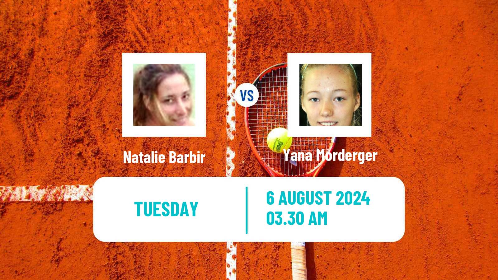 Tennis ITF W50 Zagreb Women Natalie Barbir - Yana Morderger