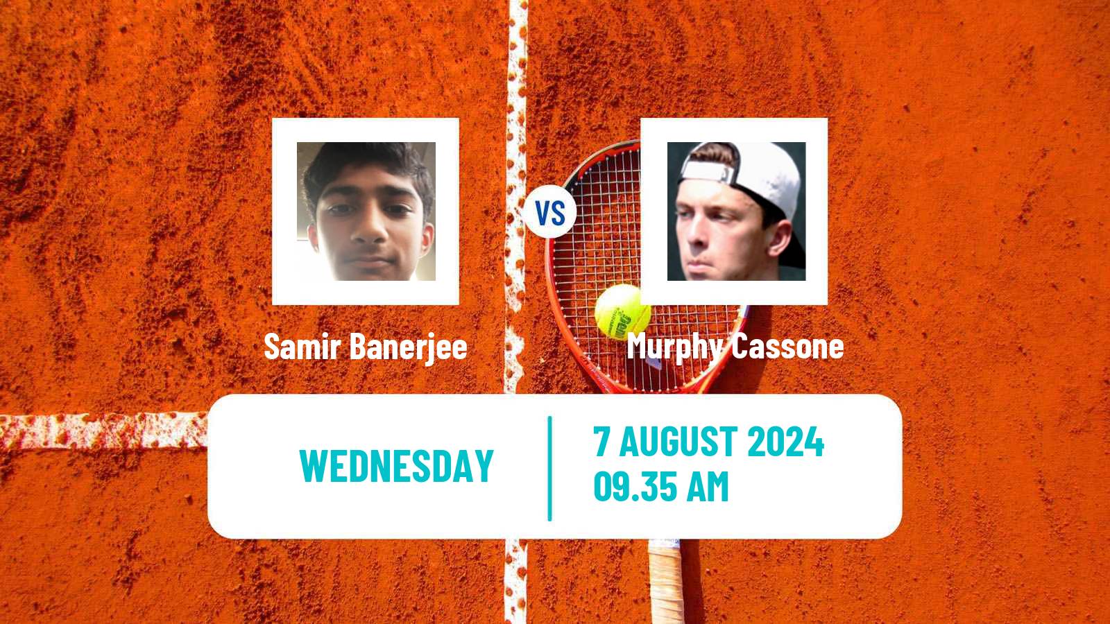 Tennis ITF M25 Roehampton 4 Men Samir Banerjee - Murphy Cassone