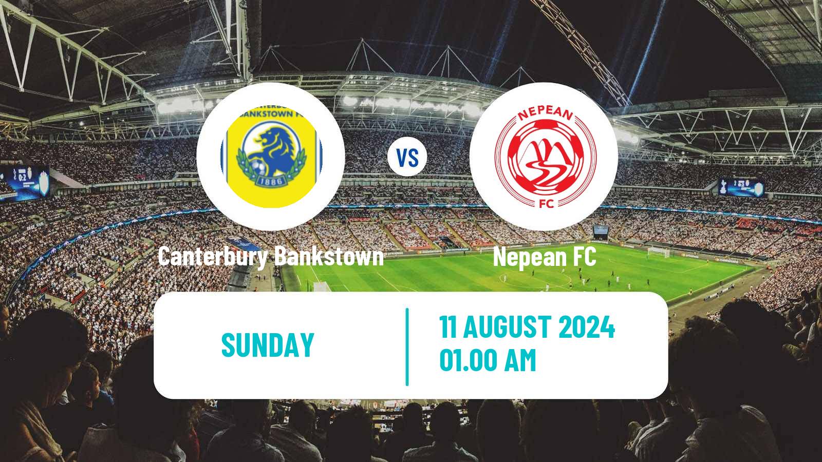 Football Australian NSW League One Canterbury Bankstown - Nepean