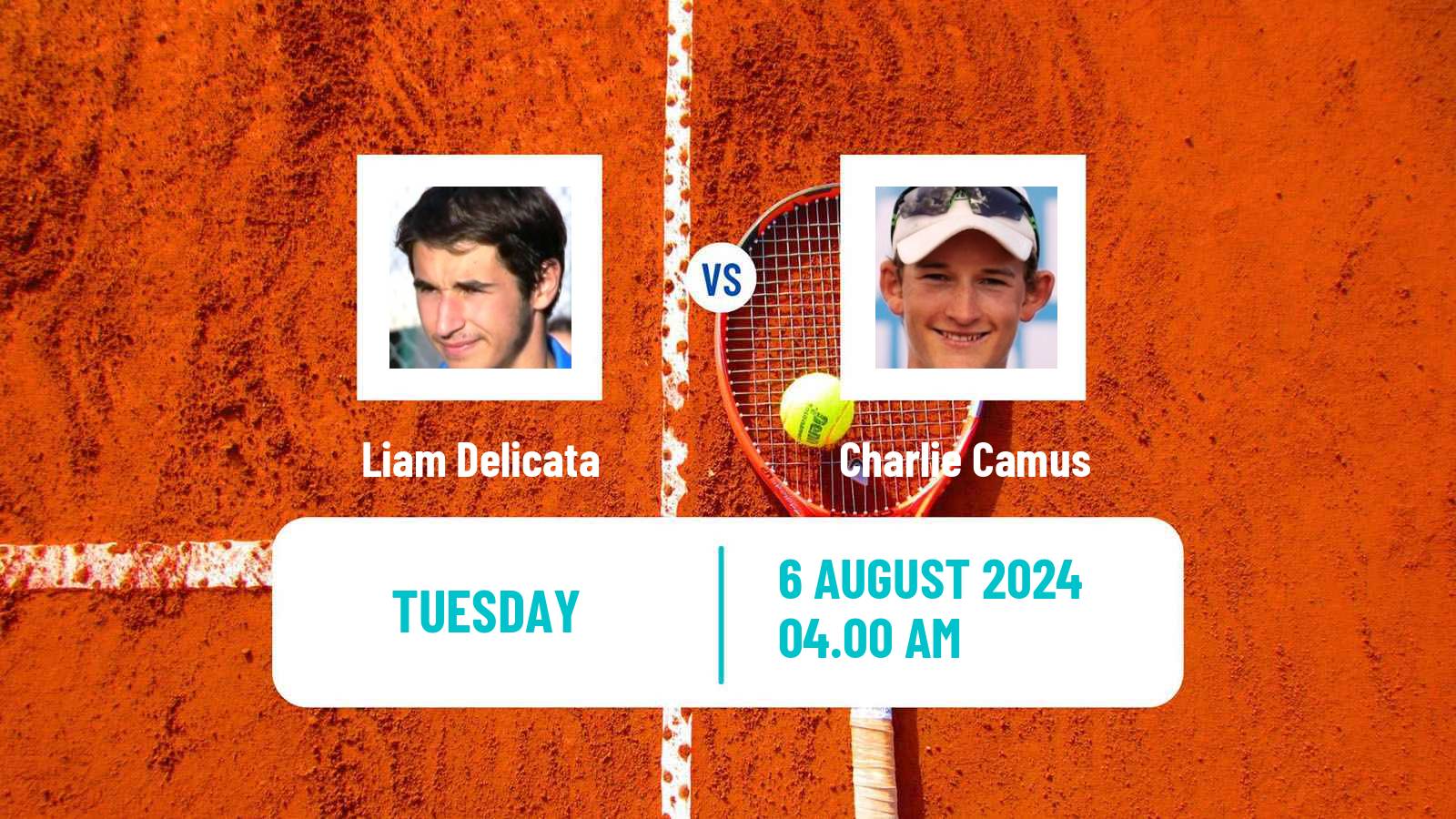 Tennis ITF M15 Monastir 32 Men Liam Delicata - Charlie Camus