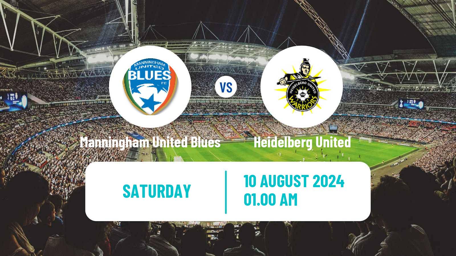 Soccer Australian NPL Victoria Manningham United - Heidelberg United