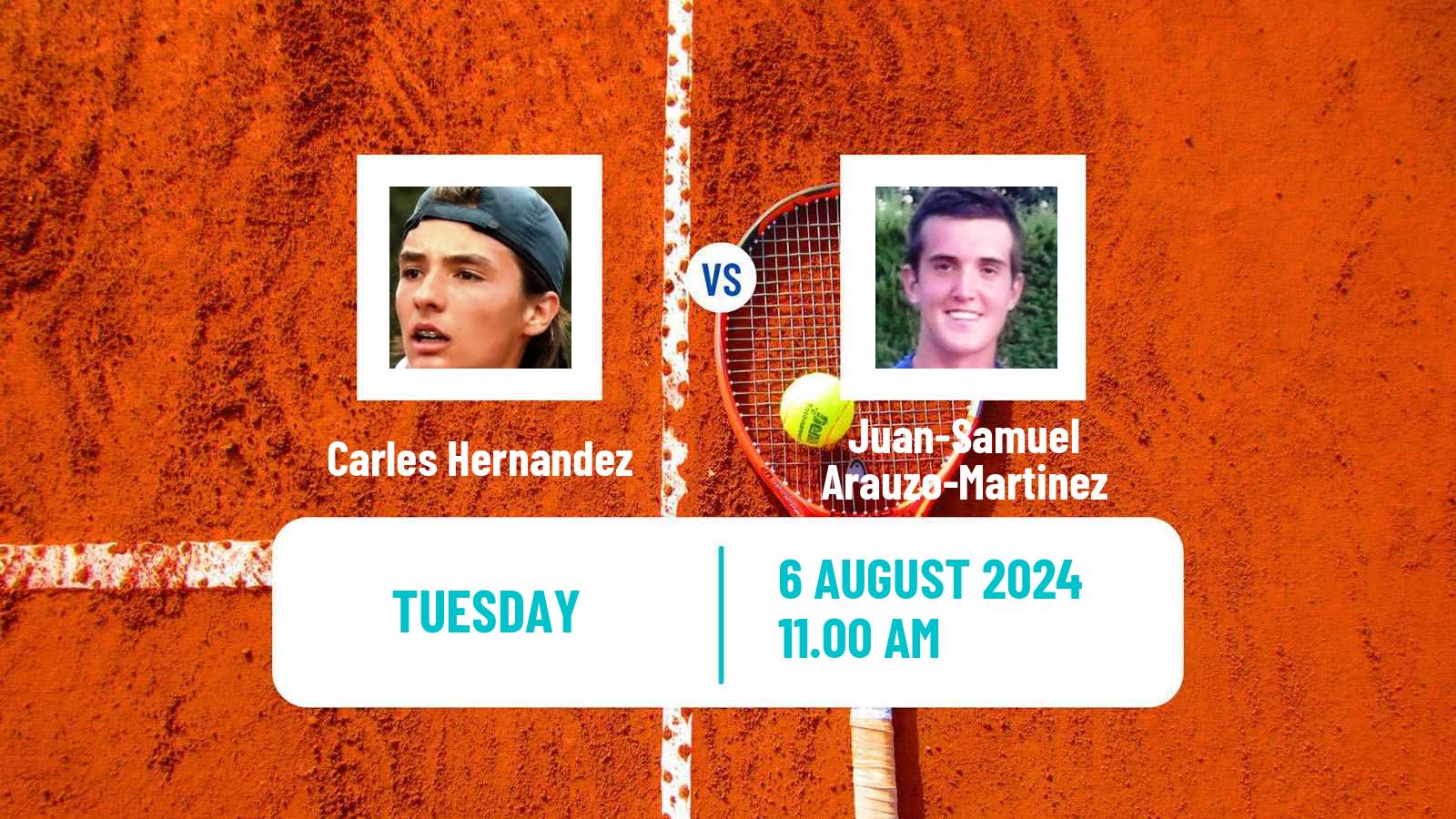 Tennis ITF M15 H Tauste Men Carles Hernandez - Juan-Samuel Arauzo-Martinez