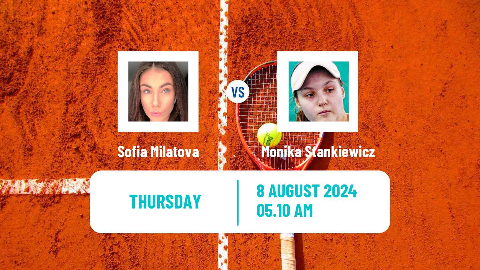 Tennis ITF W50 Bytom Women Sofia Milatova - Monika Stankiewicz