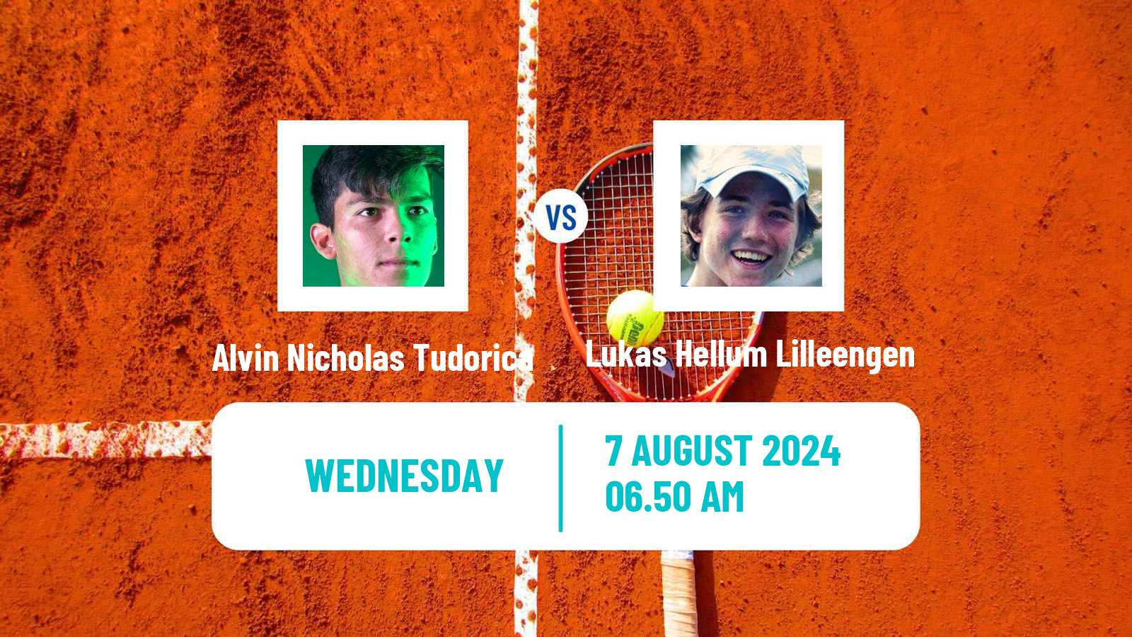 Tennis ITF M15 Vaasa Men 2024 Alvin Nicholas Tudorica - Lukas Hellum Lilleengen