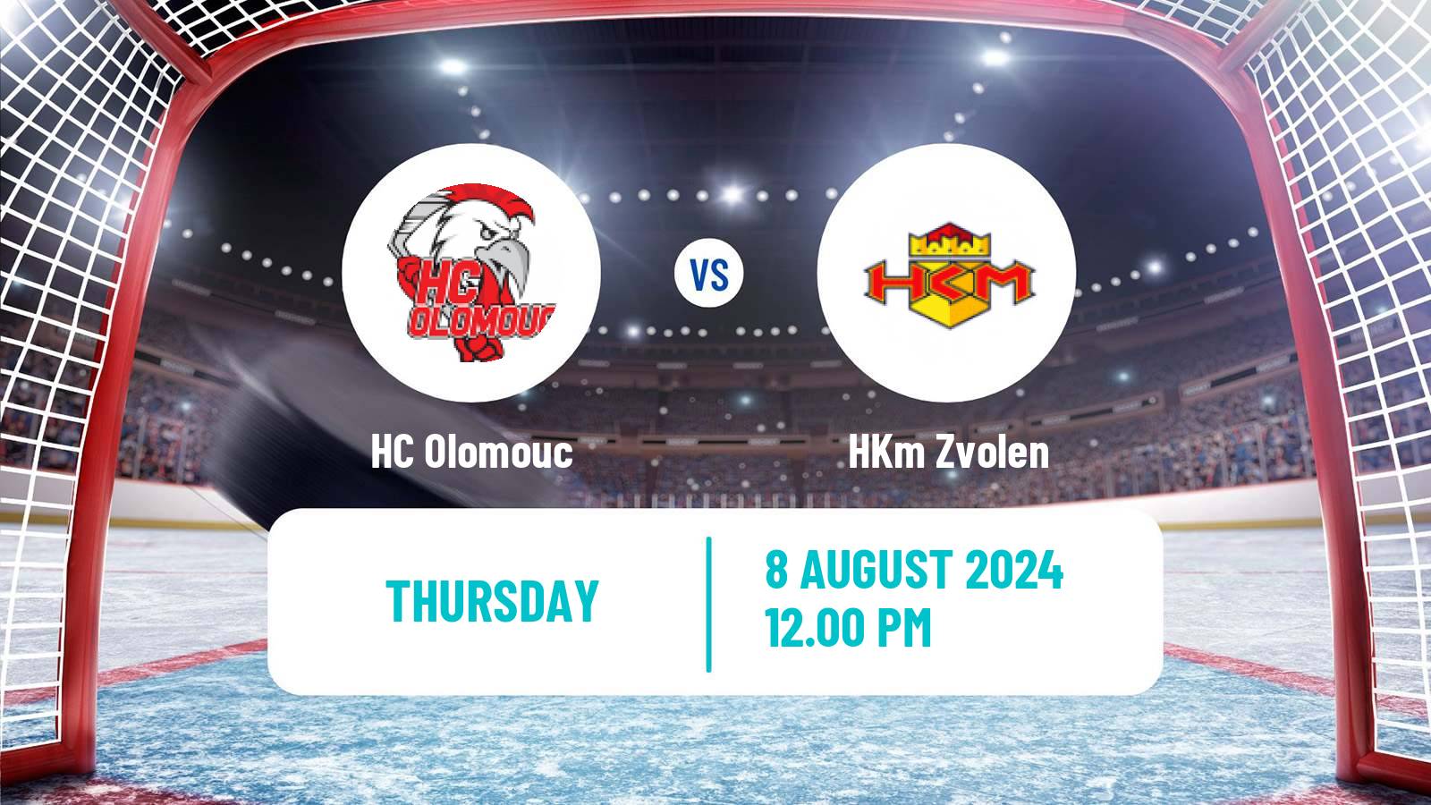 Hockey Club Friendly Ice Hockey Olomouc - Zvolen