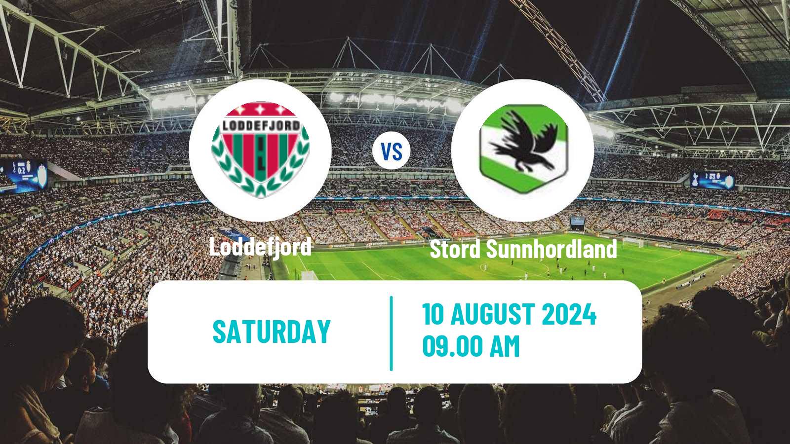 Football Norwegian Division 3 - Group 1 Loddefjord - Stord Sunnhordland