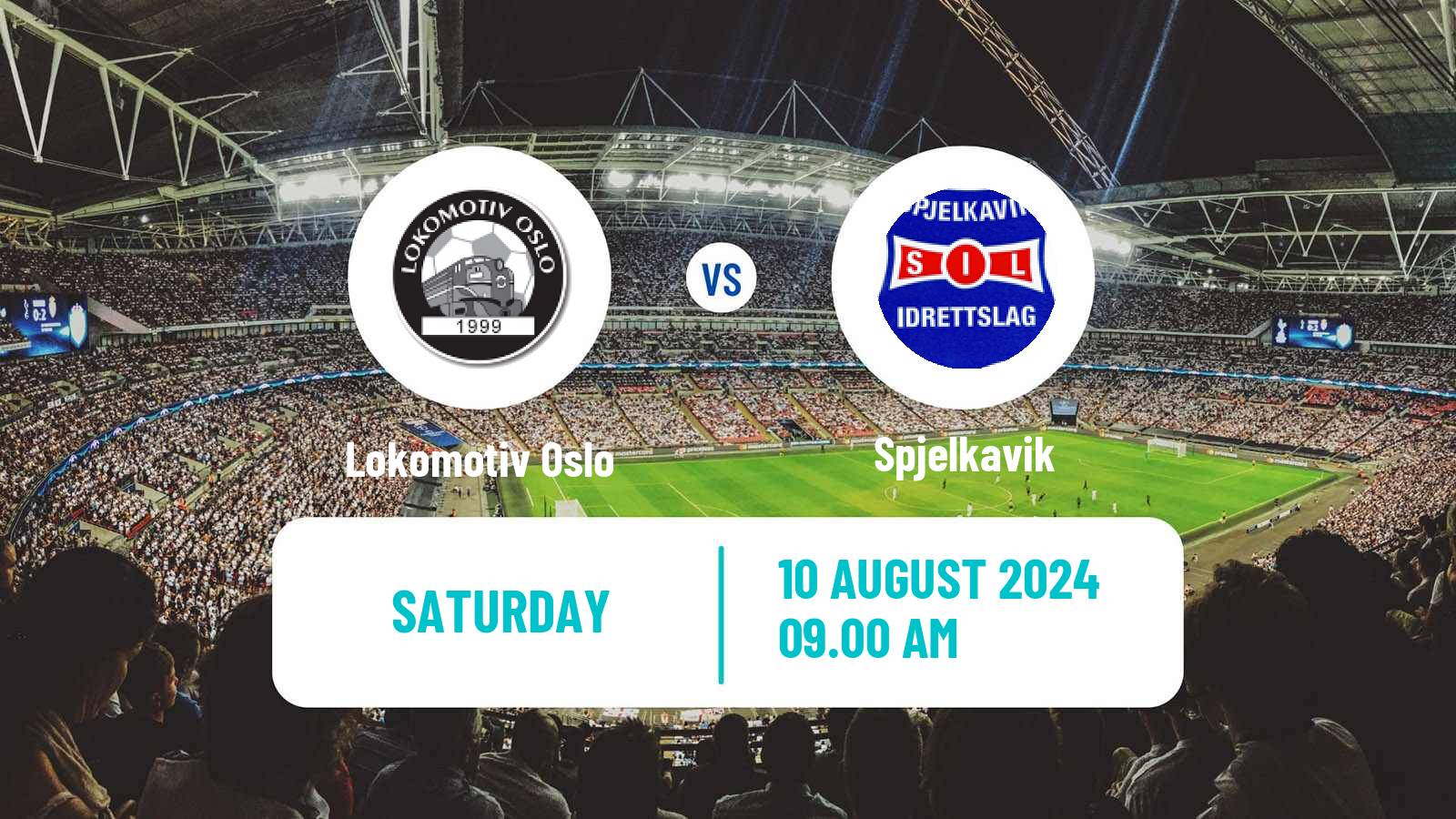 Soccer Norwegian Division 3 - Group 5 Lokomotiv Oslo - Spjelkavik