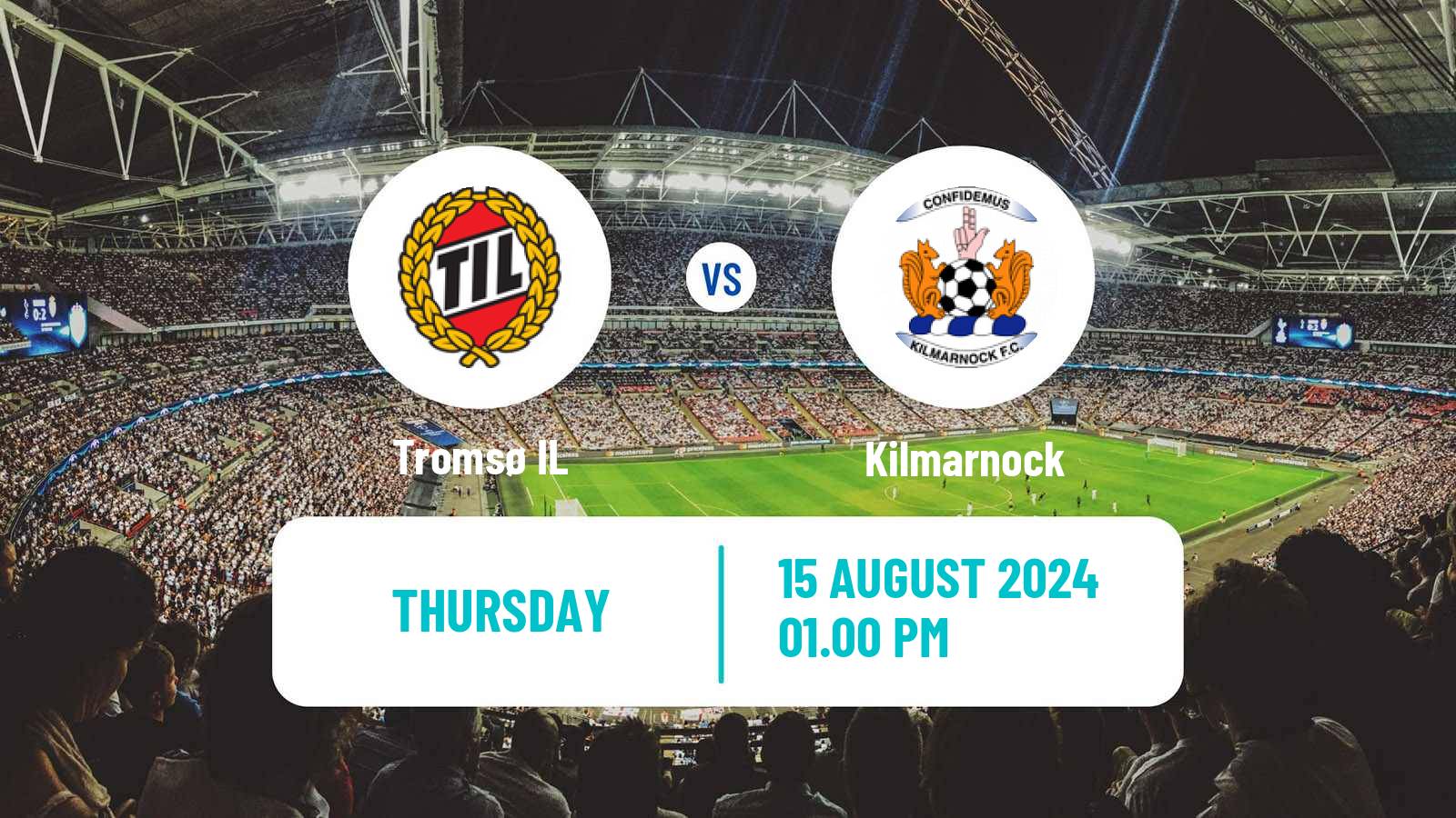 Soccer UEFA Europa Conference League Tromsø - Kilmarnock