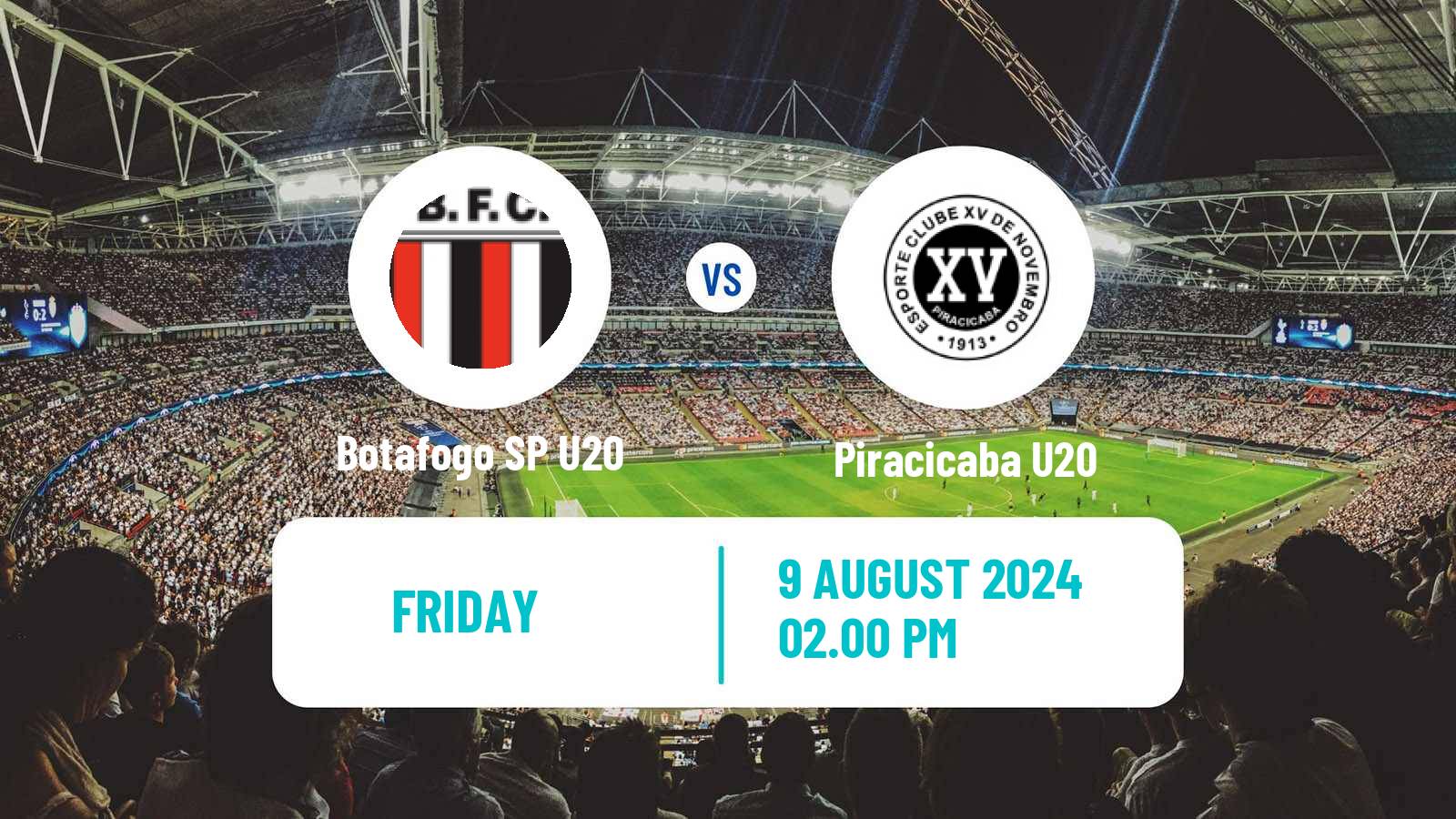 Soccer Brazilian Paulista U20 Botafogo SP U20 - Piracicaba U20