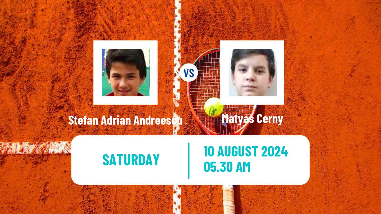 Tennis ITF M15 Curtea De Arges Men Stefan Adrian Andreescu - Matyas Cerny