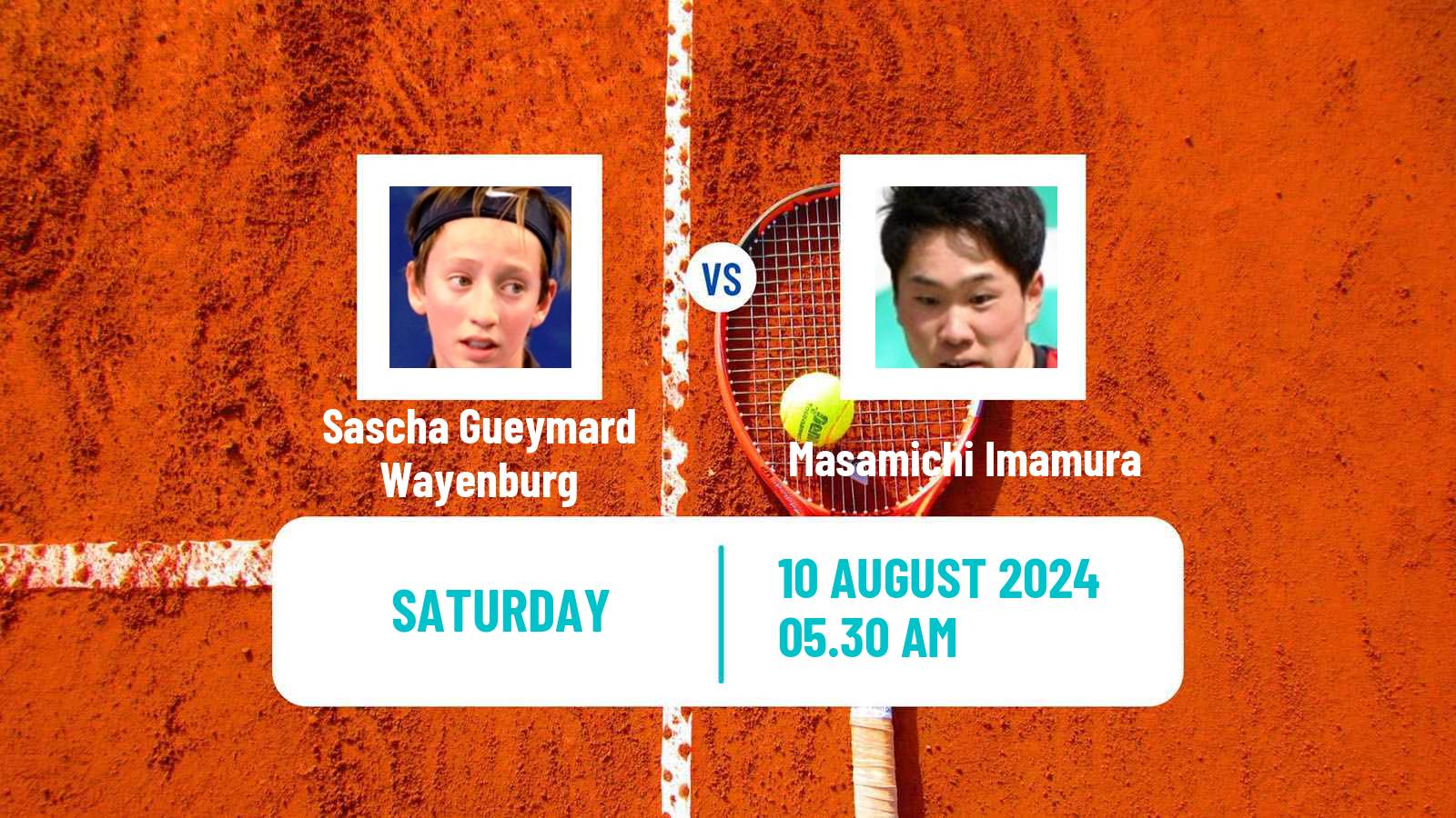 Tennis ITF M25 Roehampton 2 Men Sascha Gueymard Wayenburg - Masamichi Imamura