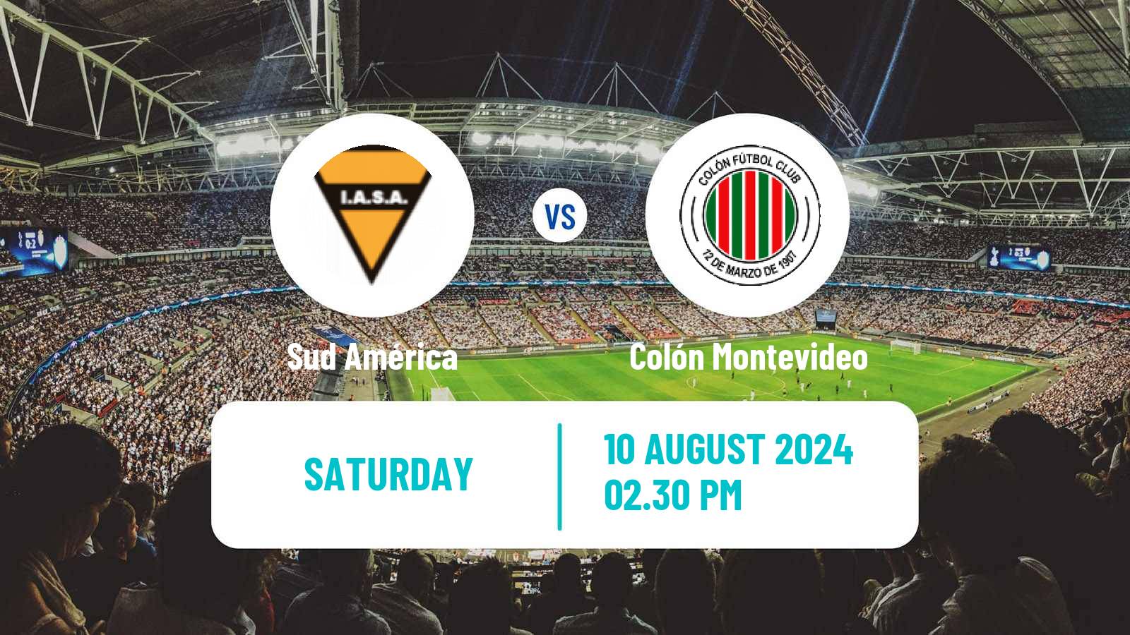 Soccer Uruguayan Segunda Division Sud América - Colón Montevideo