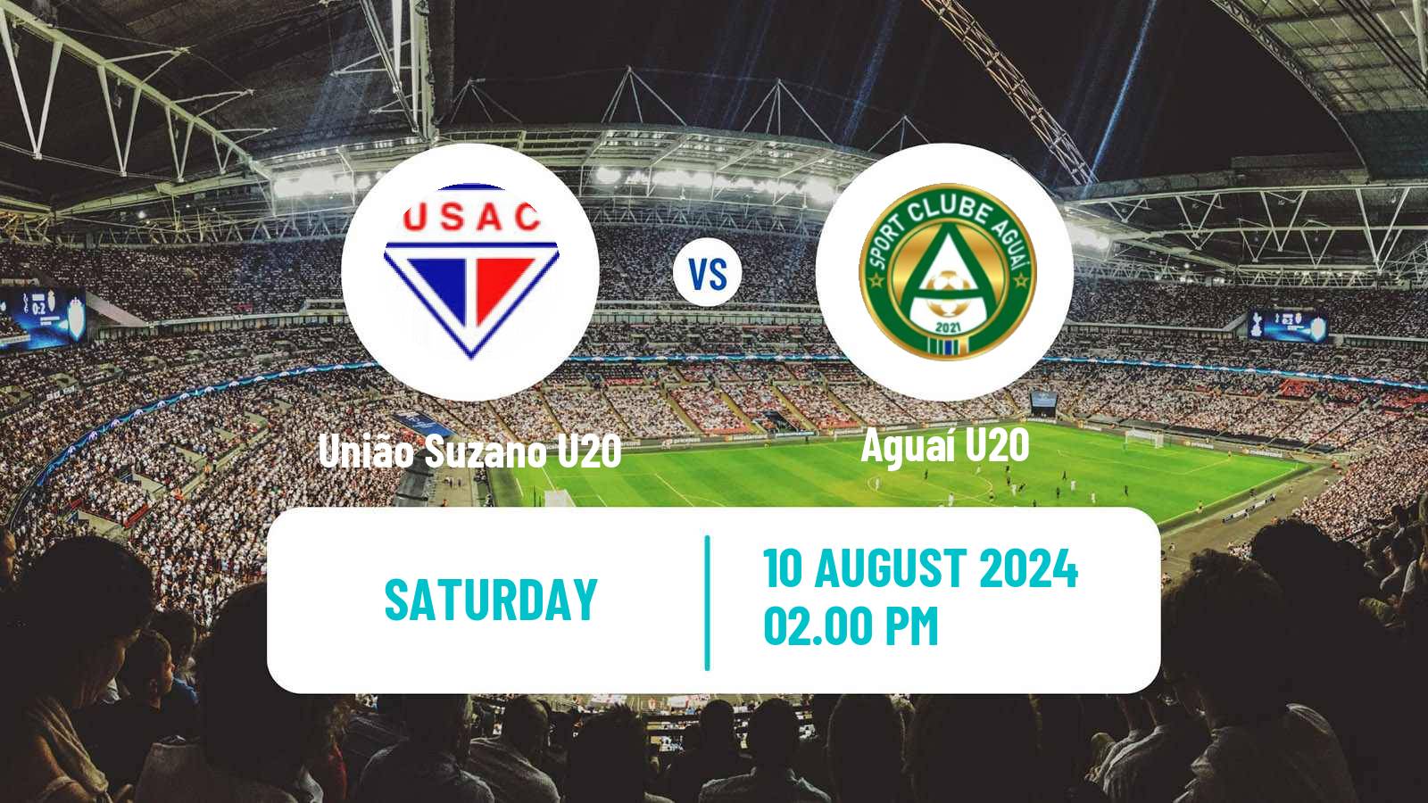 Soccer Brazilian Paulista U20 União Suzano U20 - Aguaí U20