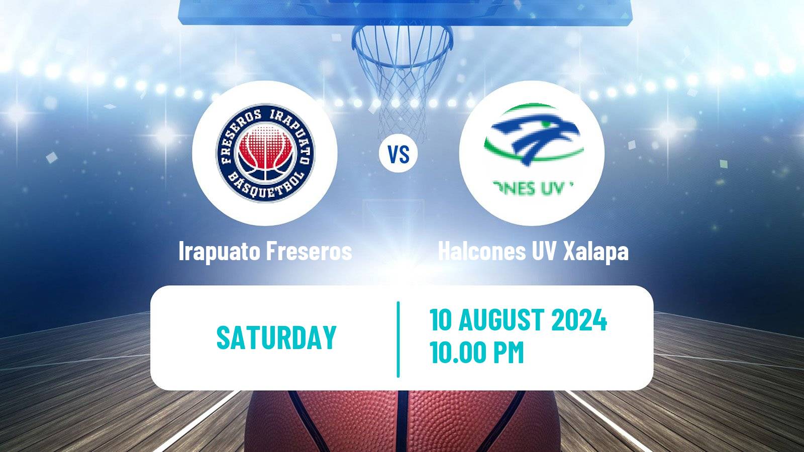 Basketball Mexican LNBP Irapuato Freseros - Halcones UV Xalapa