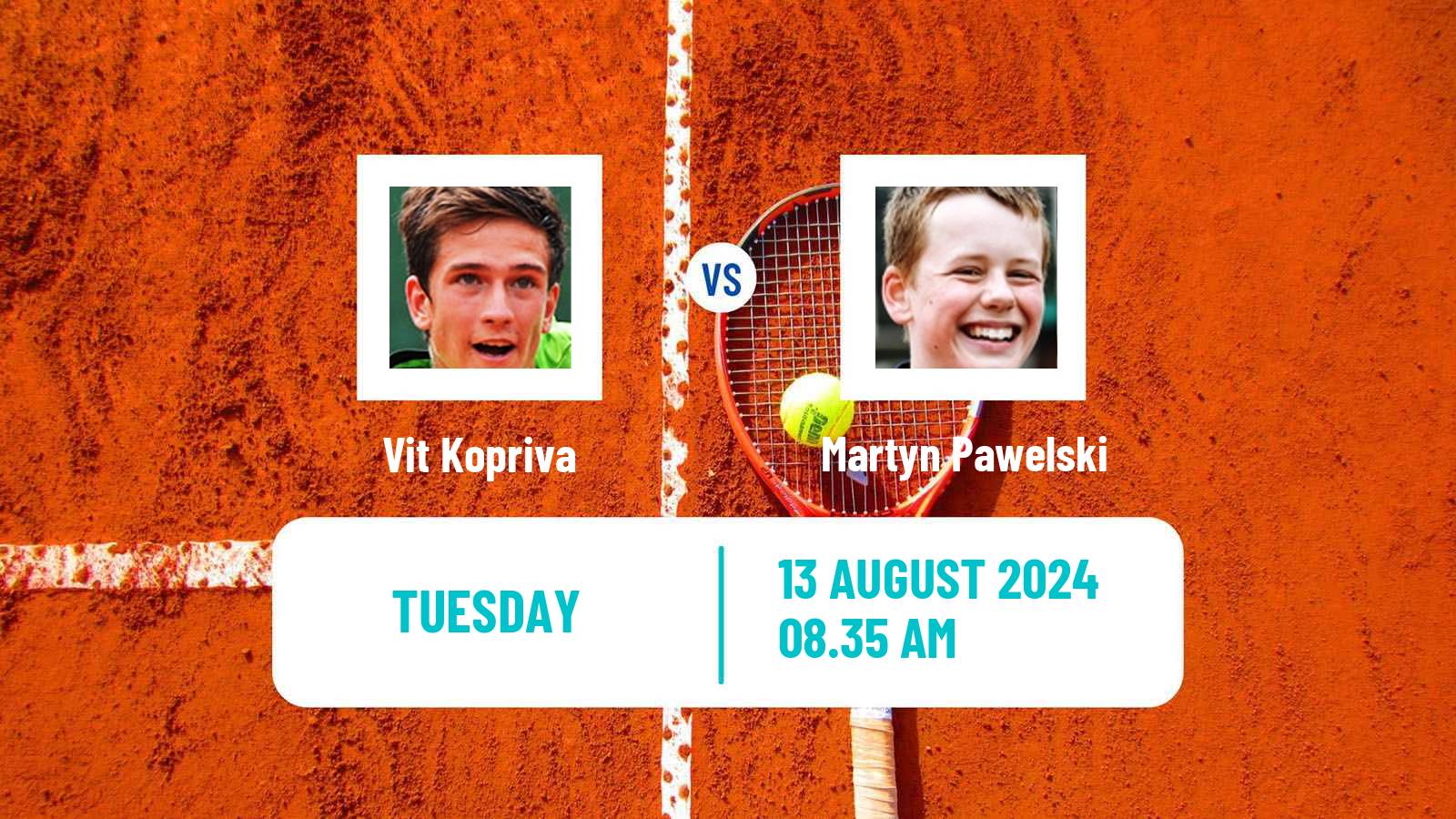 Tennis Grodzisk Mazowiecki Challenger Men Vit Kopriva - Martyn Pawelski