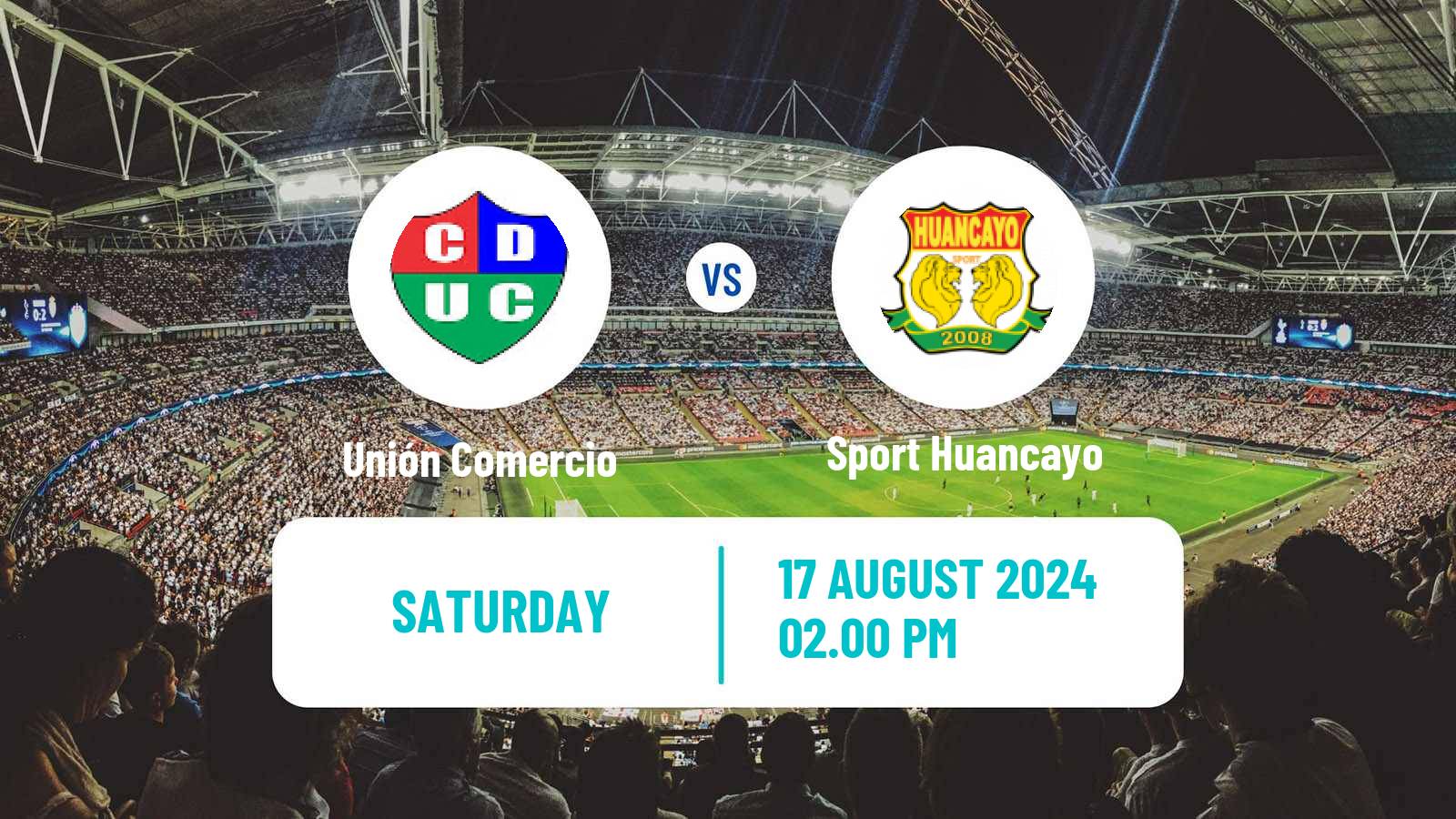 Football Peruvian Liga 1 Unión Comercio - Sport Huancayo