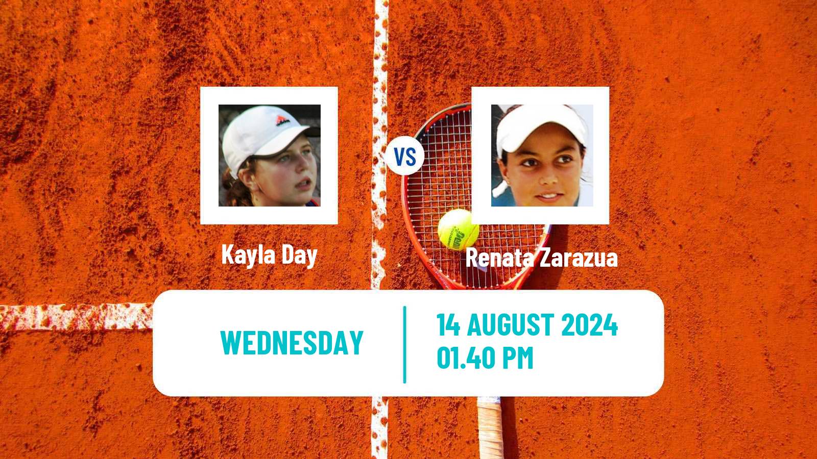Tennis ITF W100 Cary Nc Women Kayla Day - Renata Zarazua
