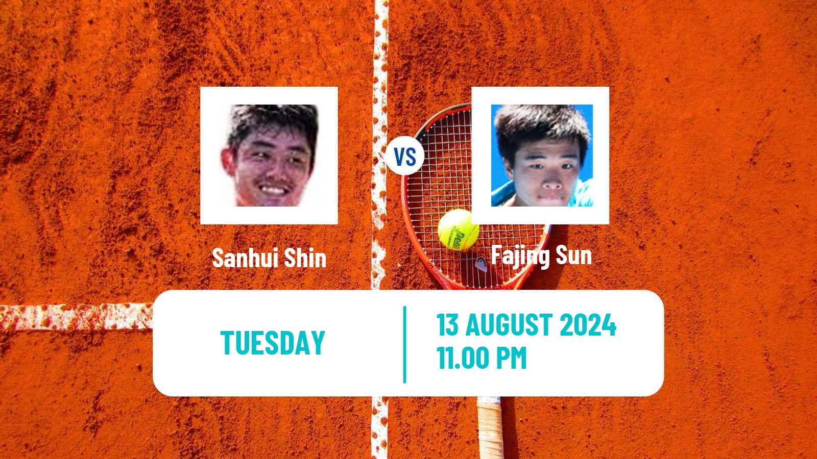 Tennis ITF M25 Yinchuan Men Sanhui Shin - Fajing Sun