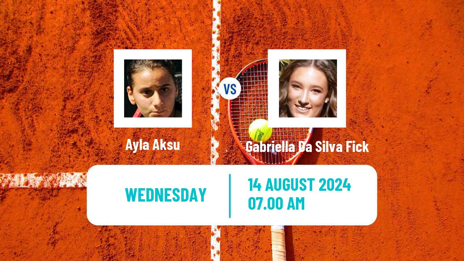Tennis ITF W35 Aldershot Women Ayla Aksu - Gabriella Da Silva Fick