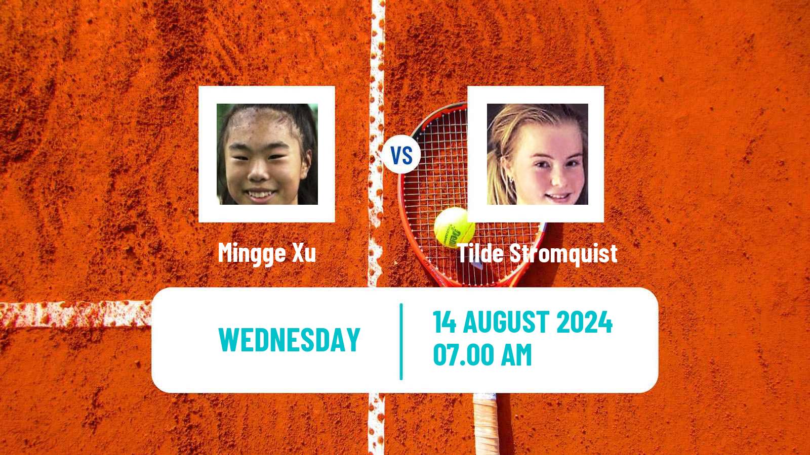 Tennis ITF W35 Aldershot Women Mingge Xu - Tilde Stromquist