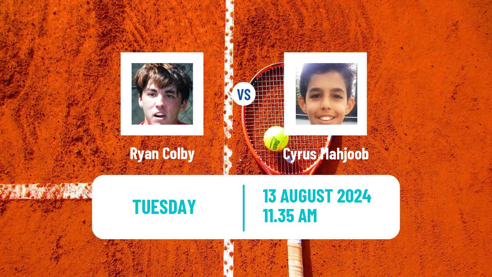 Tennis ITF M15 Huntsville Al Men Ryan Colby - Cyrus Mahjoob