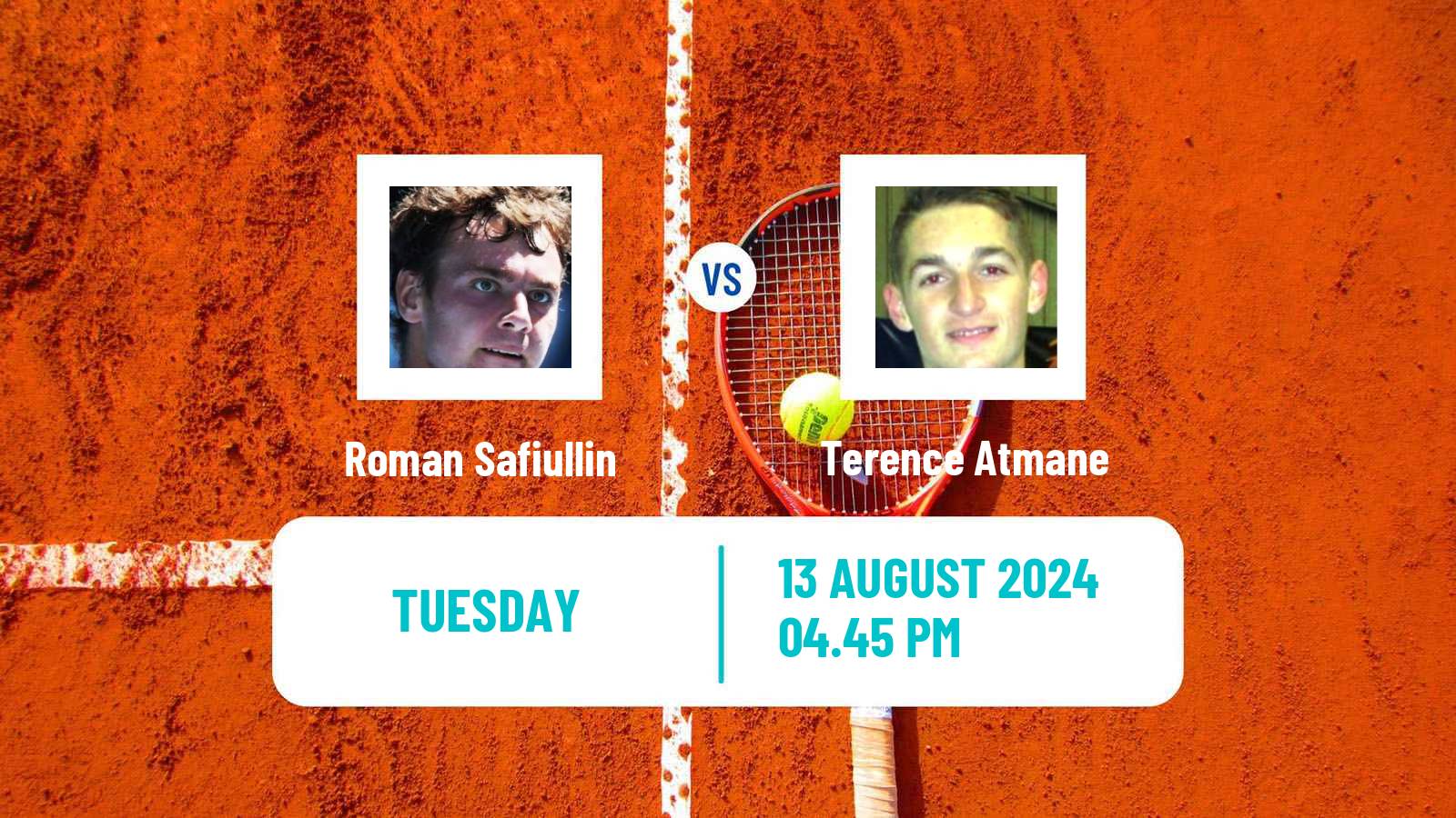 Tennis Cary Challenger Men Roman Safiullin - Terence Atmane
