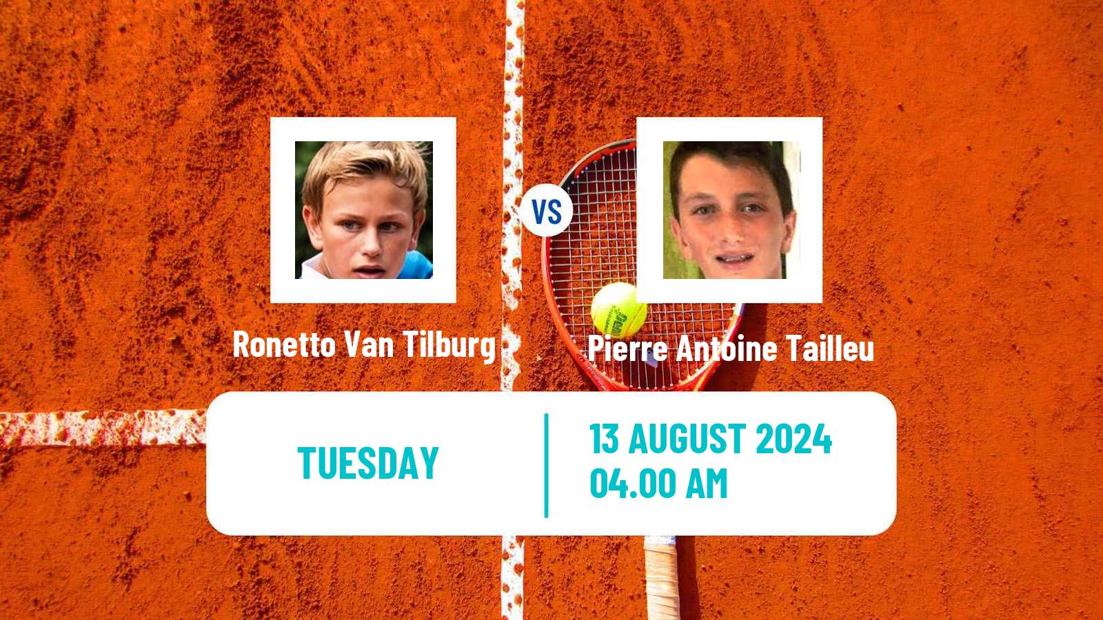 Tennis ITF M25 Koksijde Men Ronetto Van Tilburg - Pierre Antoine Tailleu