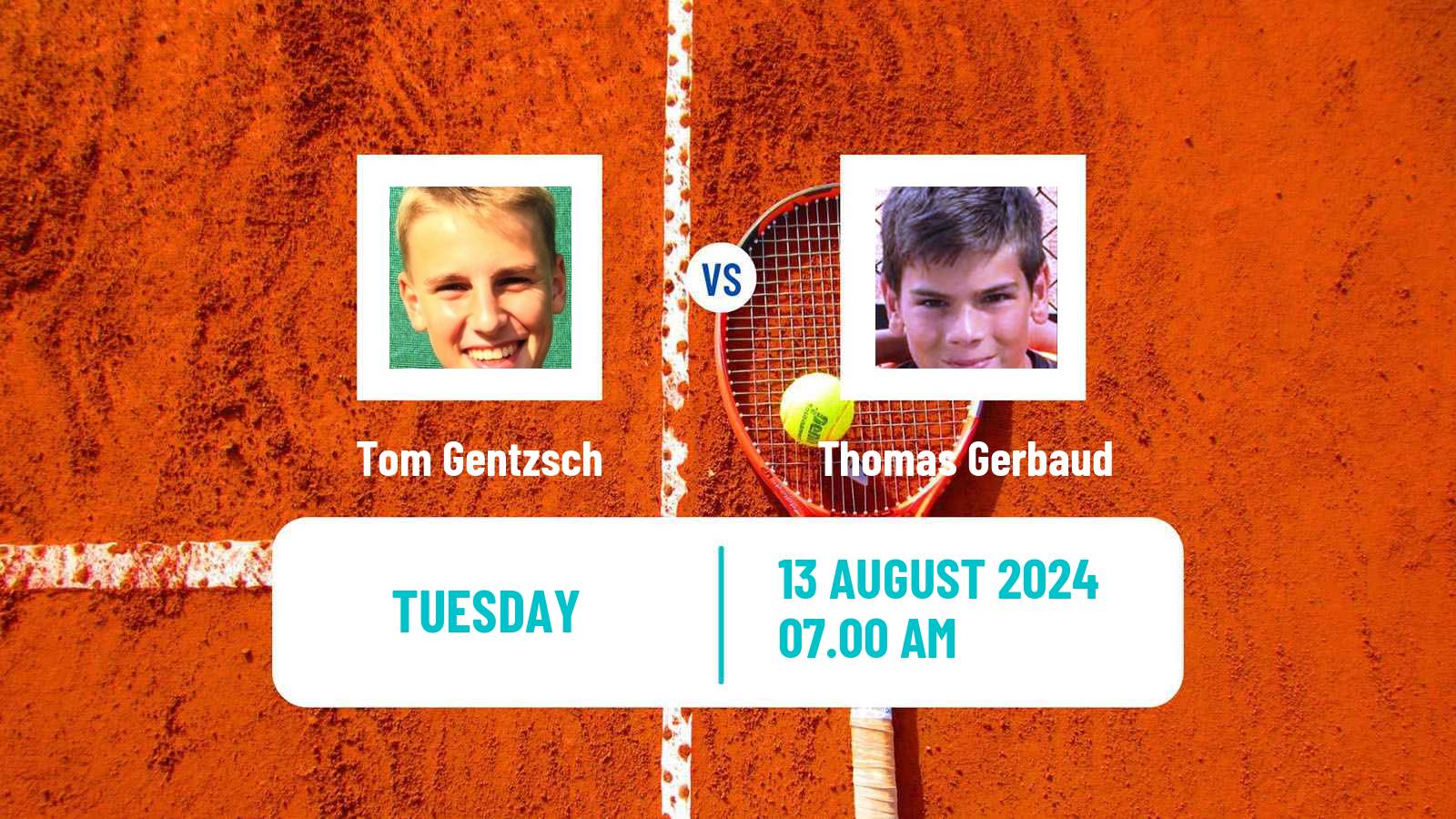 Tennis ITF M25 Koksijde Men Tom Gentzsch - Thomas Gerbaud