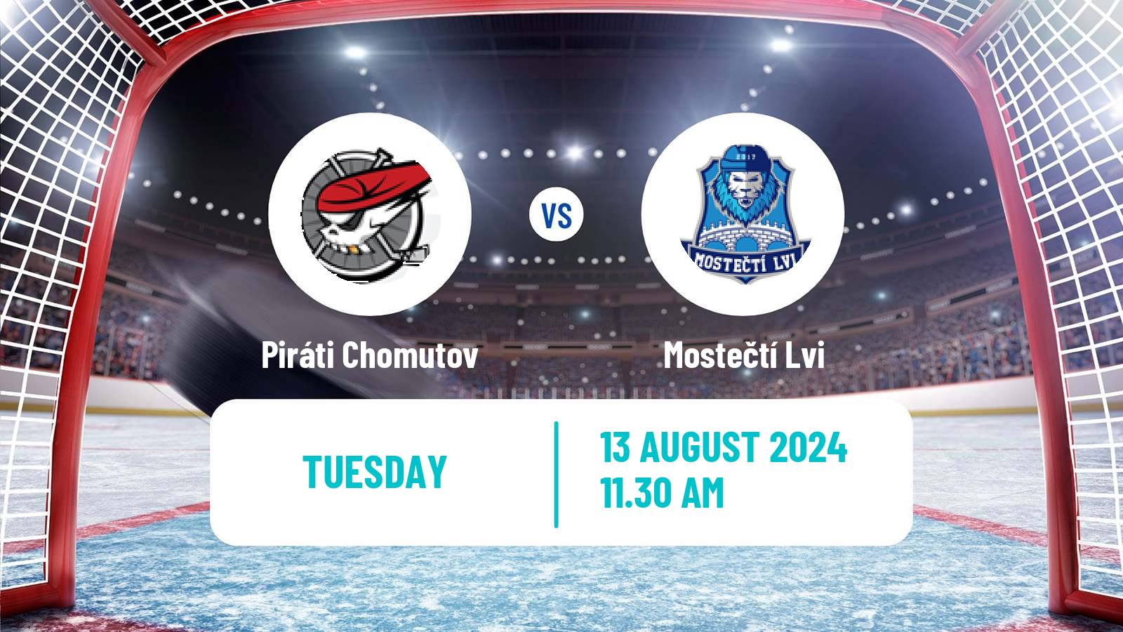 Hockey Club Friendly Ice Hockey Piráti Chomutov - Mostečtí Lvi
