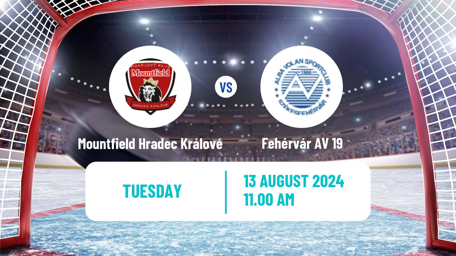 Hockey Club Friendly Ice Hockey Mountfield Hradec Králové - Fehérvár AV 19
