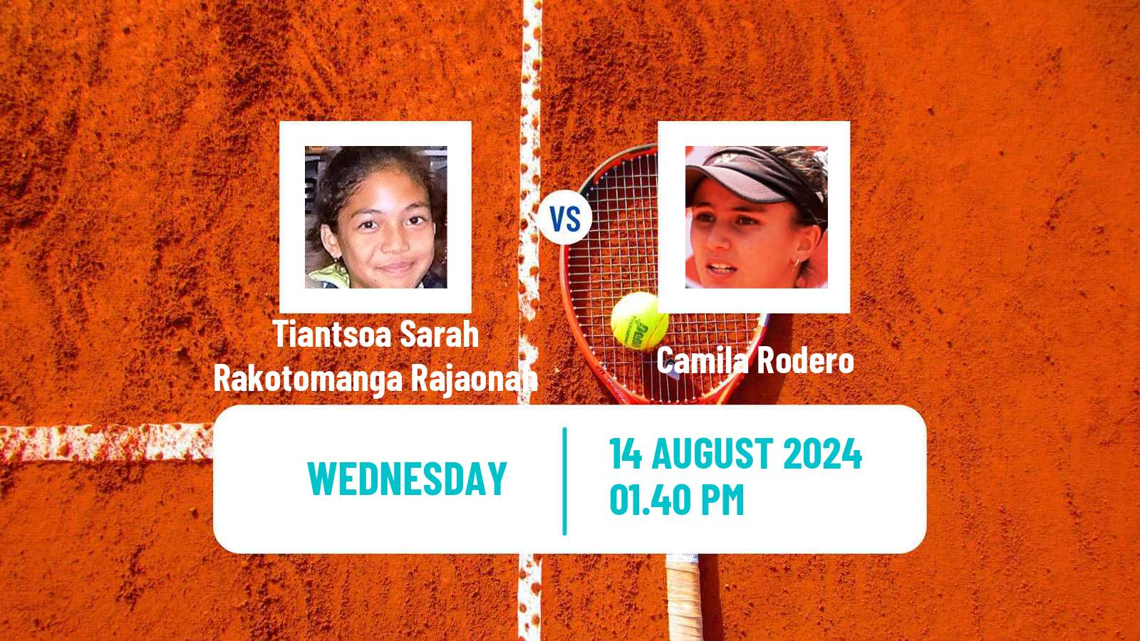 Tennis ITF W35 Arequipa Women Tiantsoa Sarah Rakotomanga Rajaonah - Camila Rodero