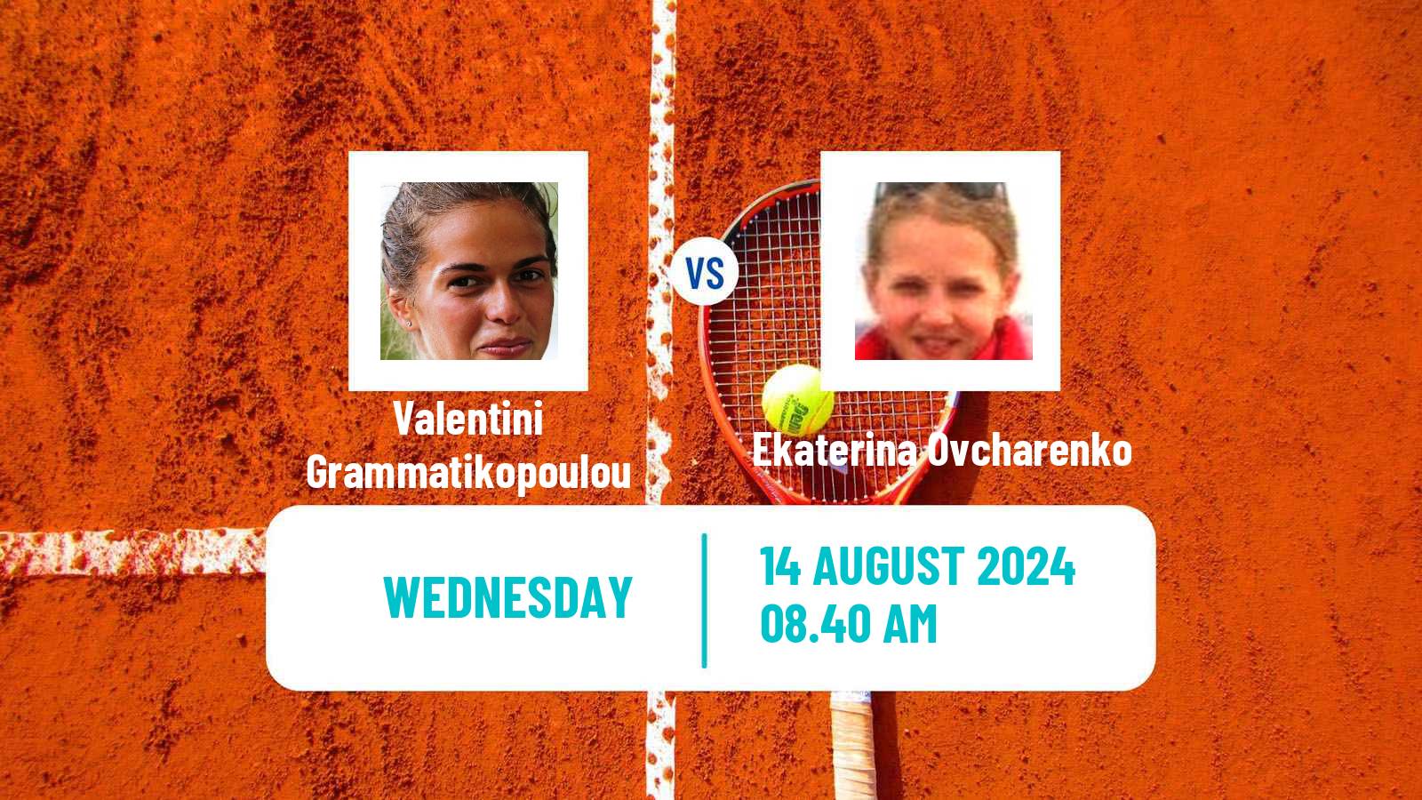 Tennis ITF W75 Kursumlijska Banja Women Valentini Grammatikopoulou - Ekaterina Ovcharenko