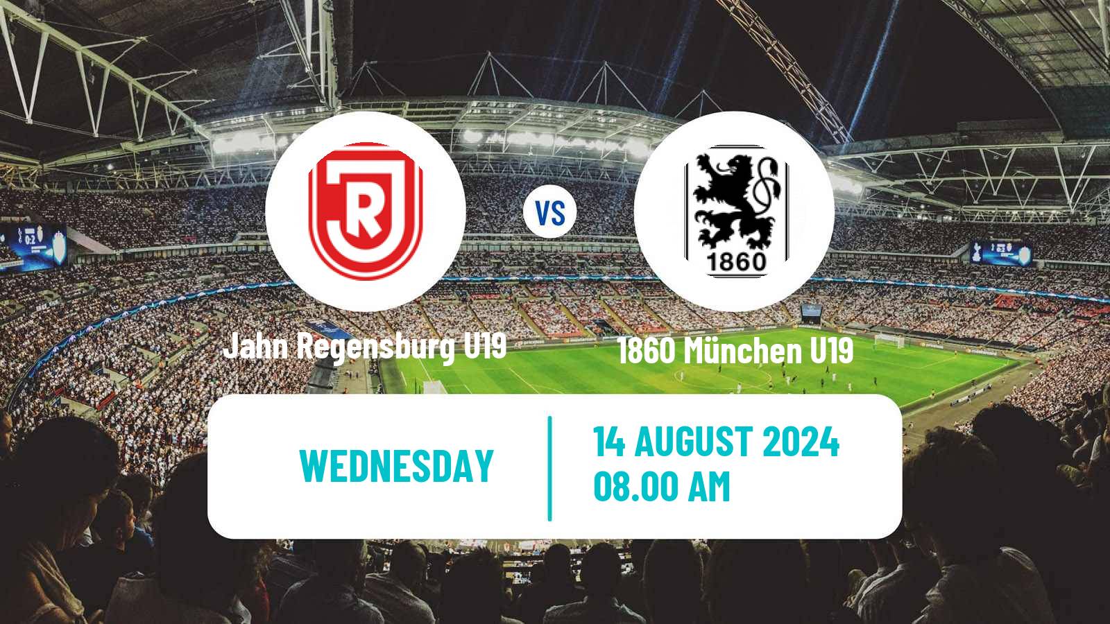 Soccer German DFB Youth League Jahn Regensburg U19 - 1860 München U19