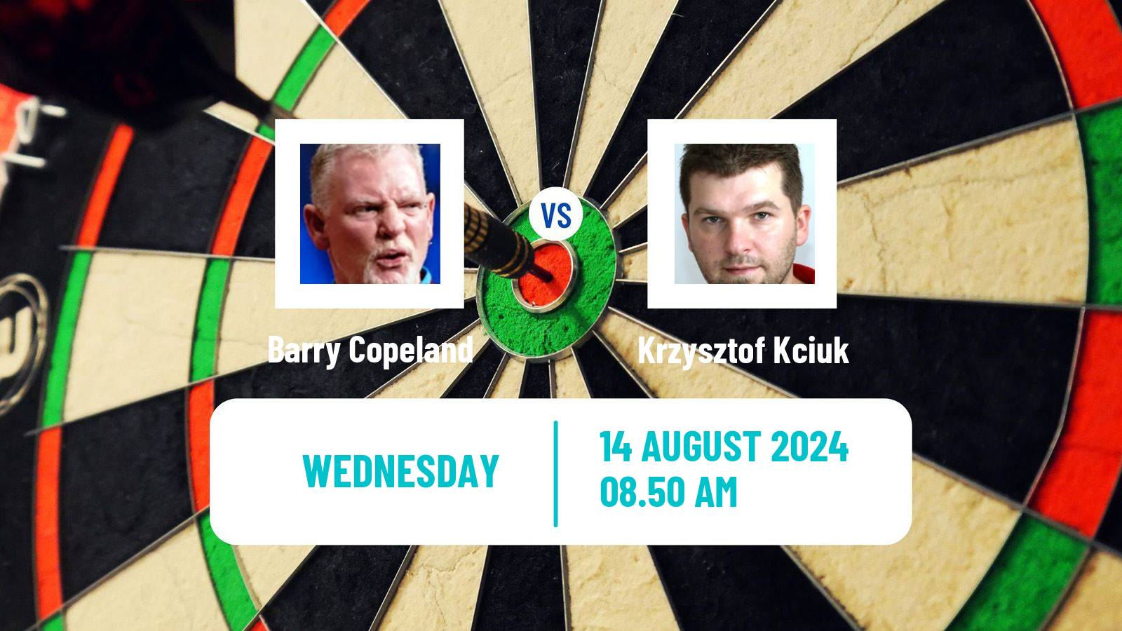 Darts Modus Super Series Barry Copeland - Krzysztof Kciuk